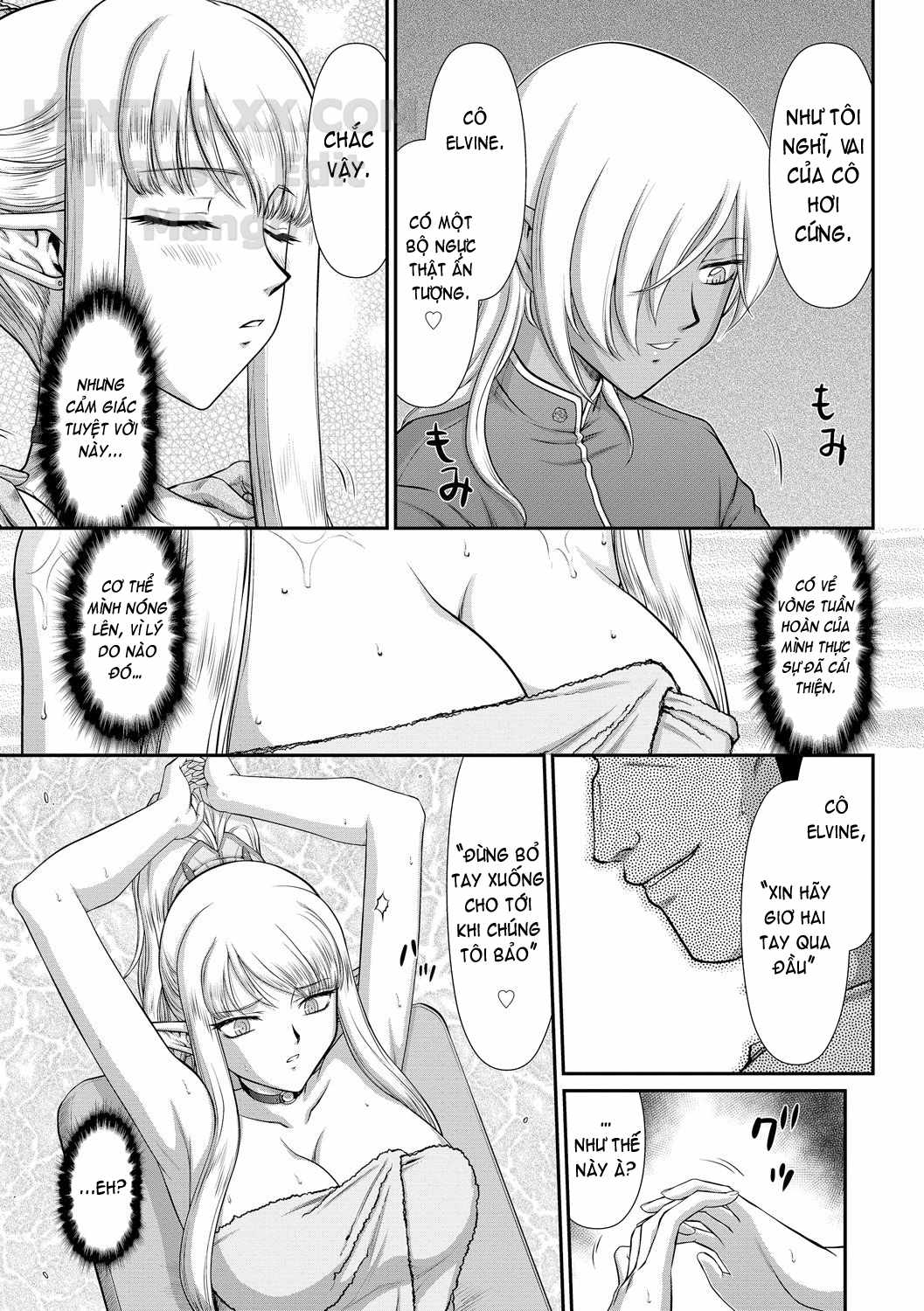 Đọc truyện hentai Inraku No Seijo Elvine Chap 4