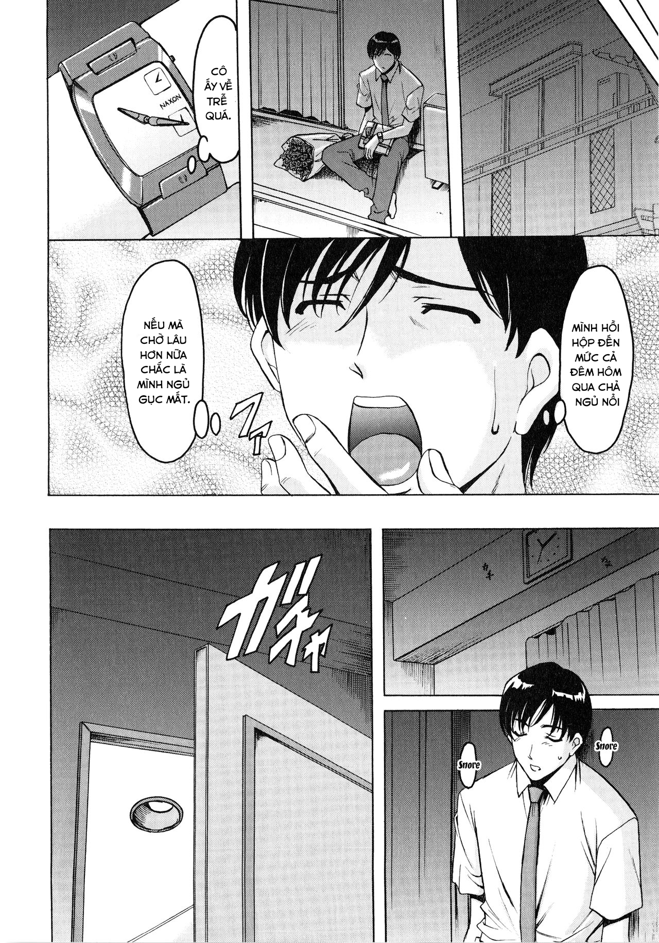 Đọc truyện hentai Yuuwaku no Toshiue Apartment - Chap 7