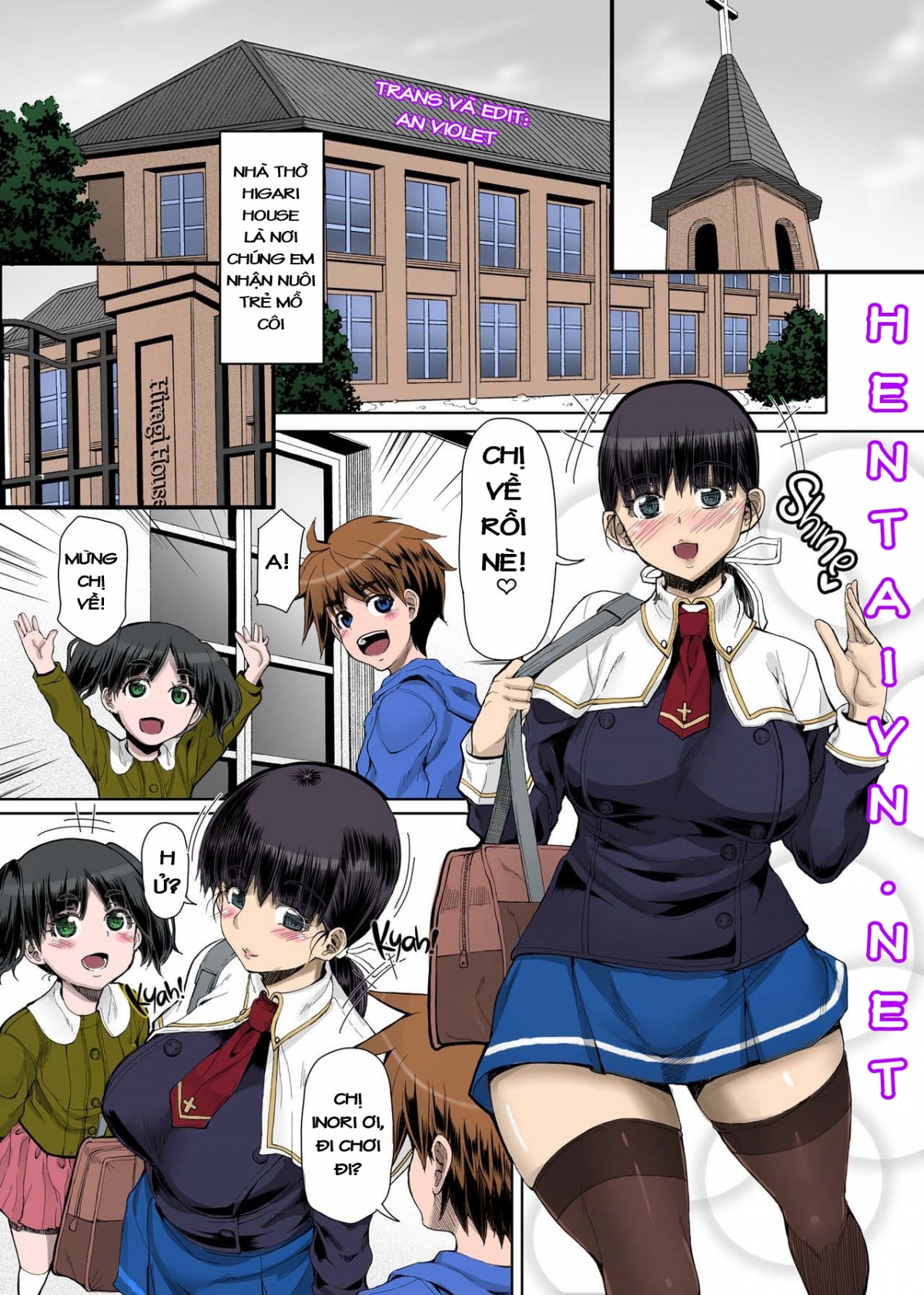 Đọc truyện hentai Một vài ghi chép về việc thủ dâm qua cửa sau của một nữ tu có cu Chap 1 màu