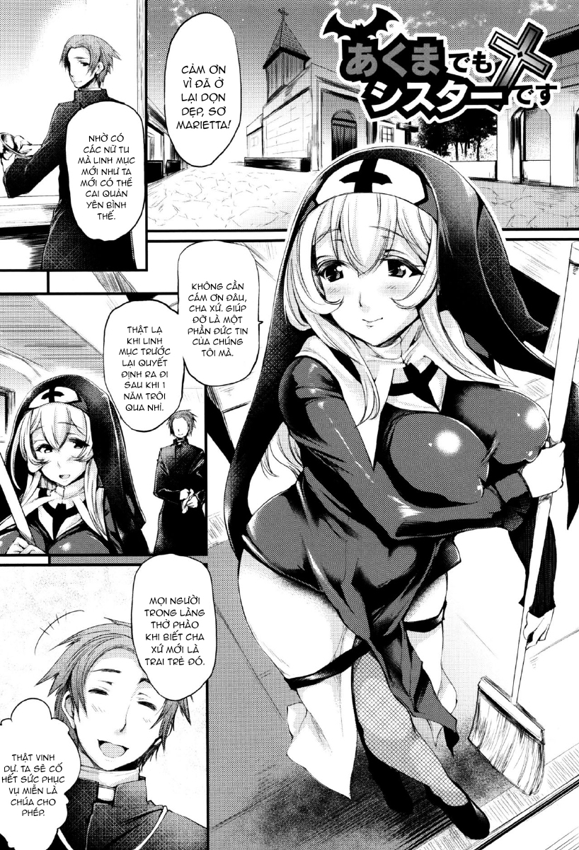 Đọc truyện hentai Sakusaku Meat Pie Chap 2 Khi nhà thờ không còn là chốn linh thiêng