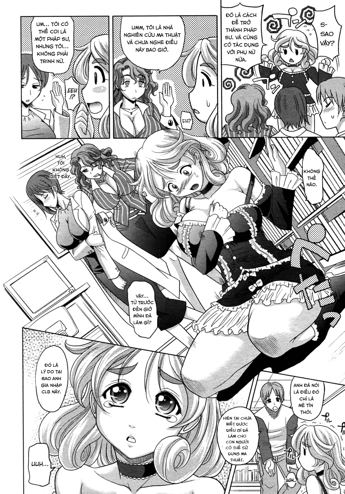 Đọc truyện hentai Mahouteki Na Kanojo Chap 2