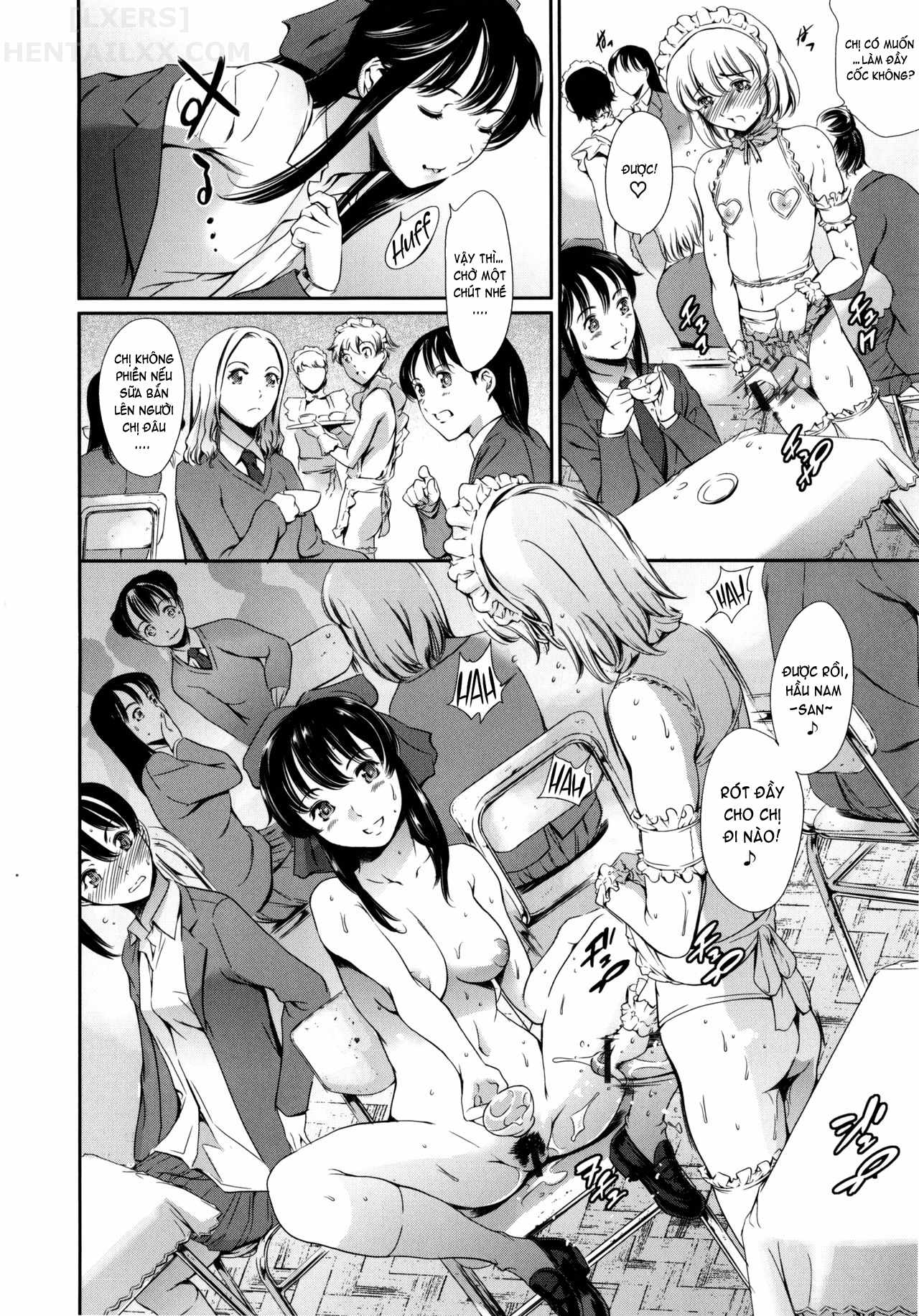 Đọc truyện hentai Houkago Dorei Club +1 Chap 2