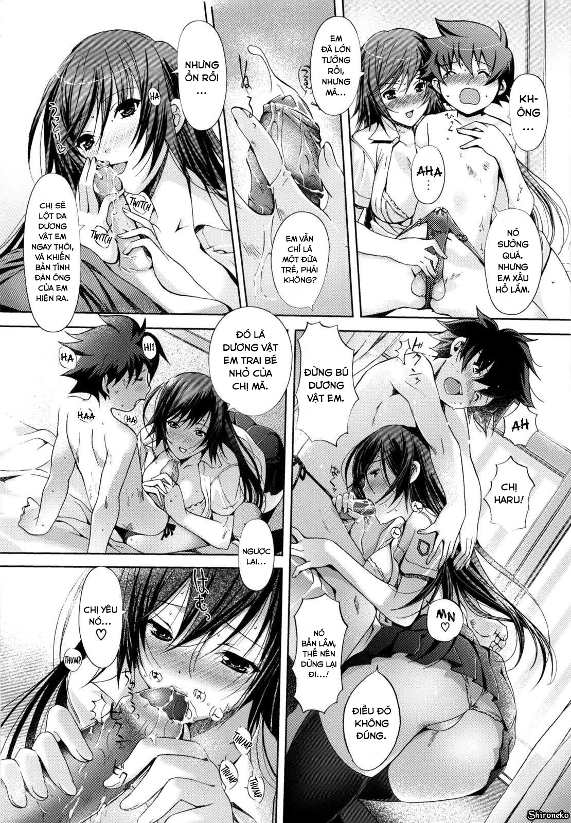 Đọc truyện hentai Mind of Sisters Chap 8 End
