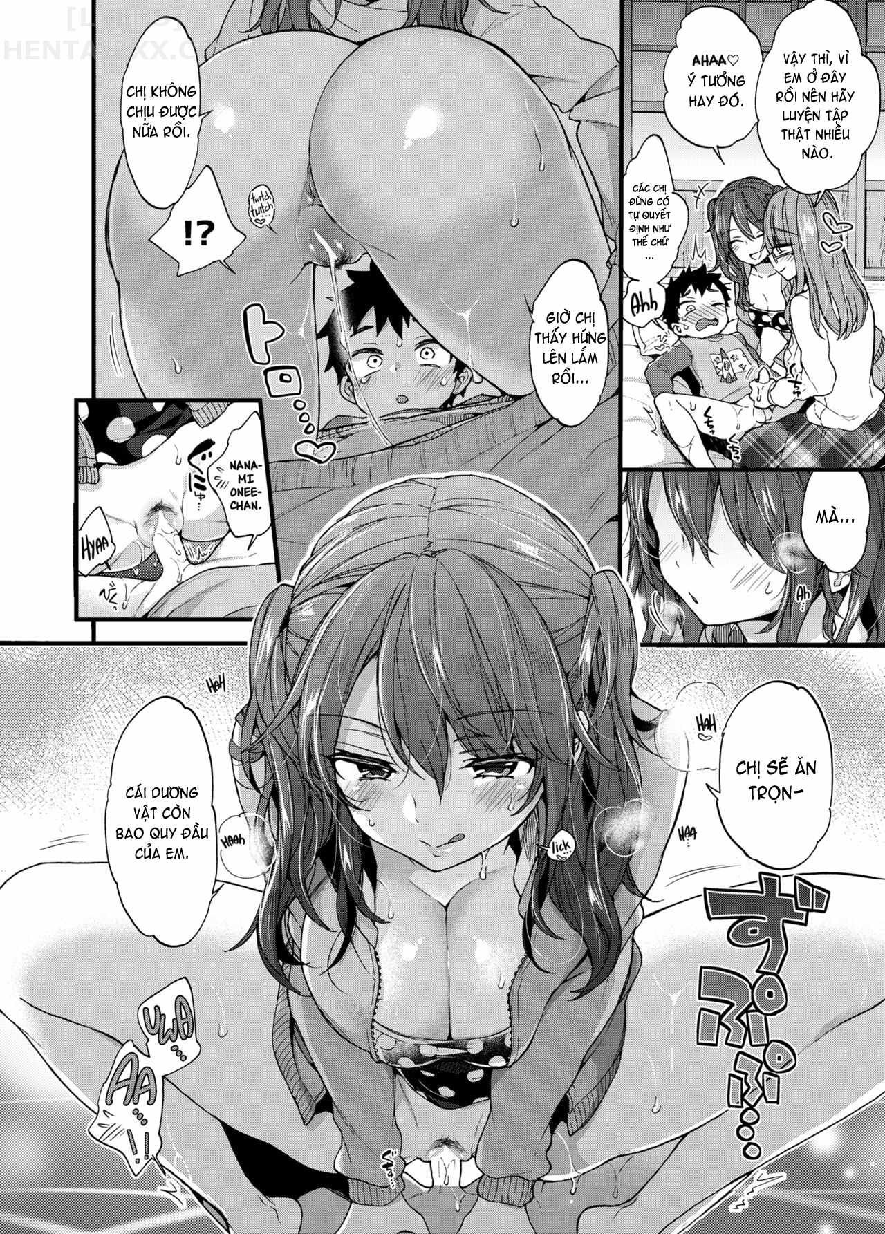 Đọc truyện hentai Fuyuyasumi Wa Itoko No Onee-Chan Ni Asonde Moraimashita. Chap 1