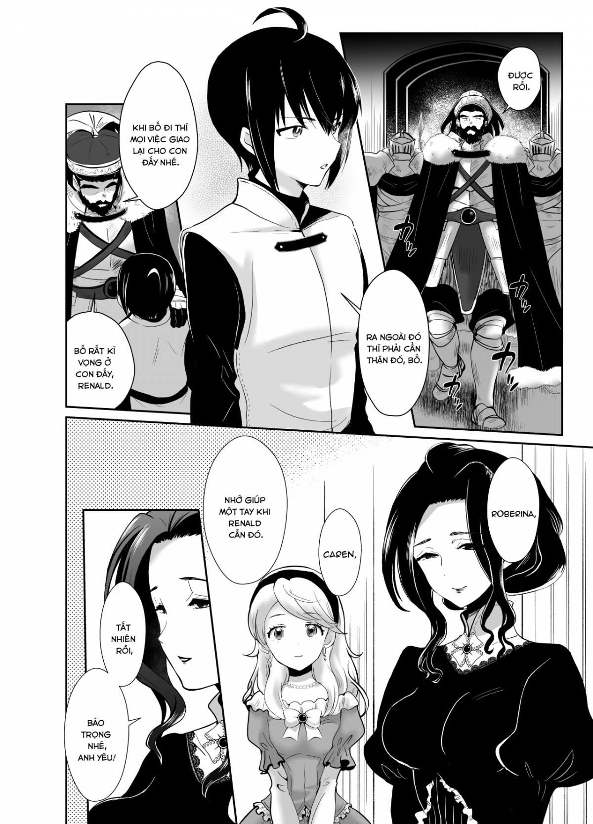 Đọc truyện hentai Kawaisou na Ouji-sama wa Warui Mahou de Oshiro no Mesu Benki ni Sarete Shimaimashita Chap 1