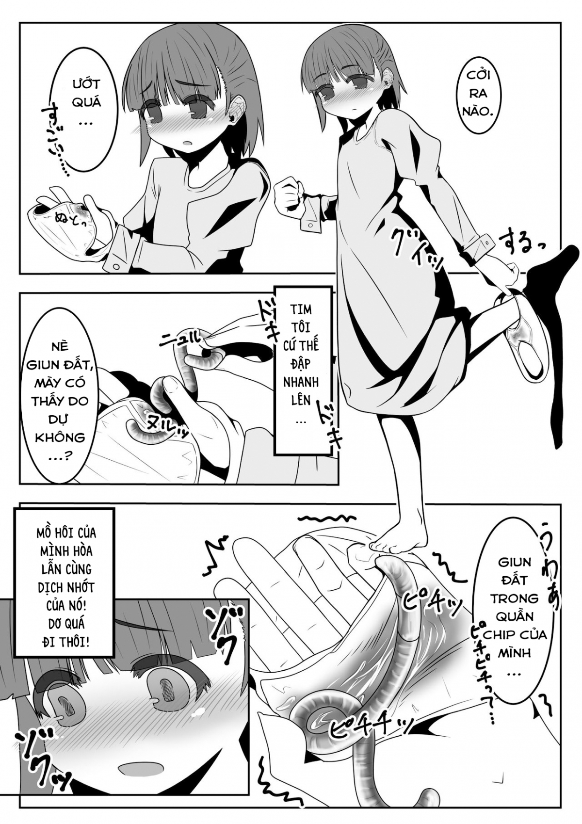 Đọc truyện hentai 1000 Con Giun Đất! Oneshot