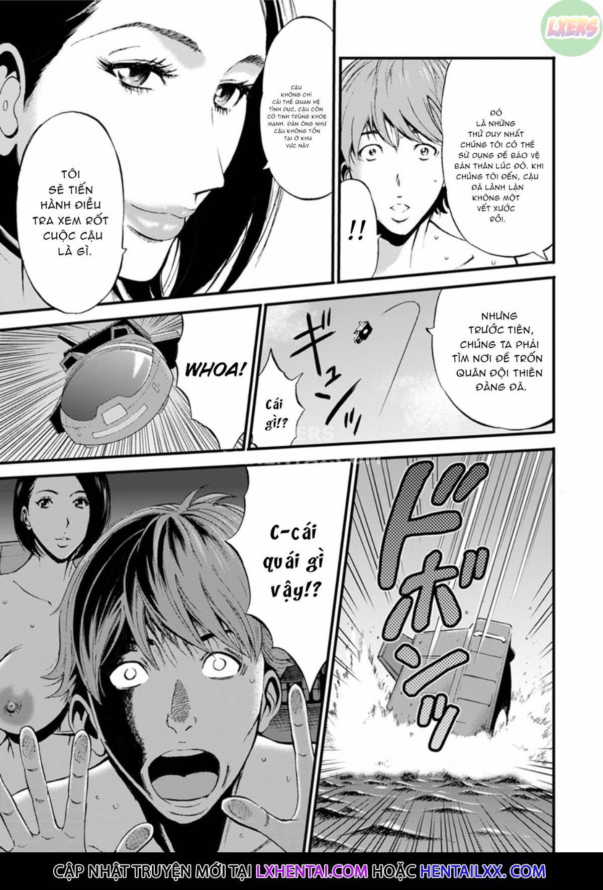 Đọc truyện hentai The Otaku In 2200 A.D - Chap 10