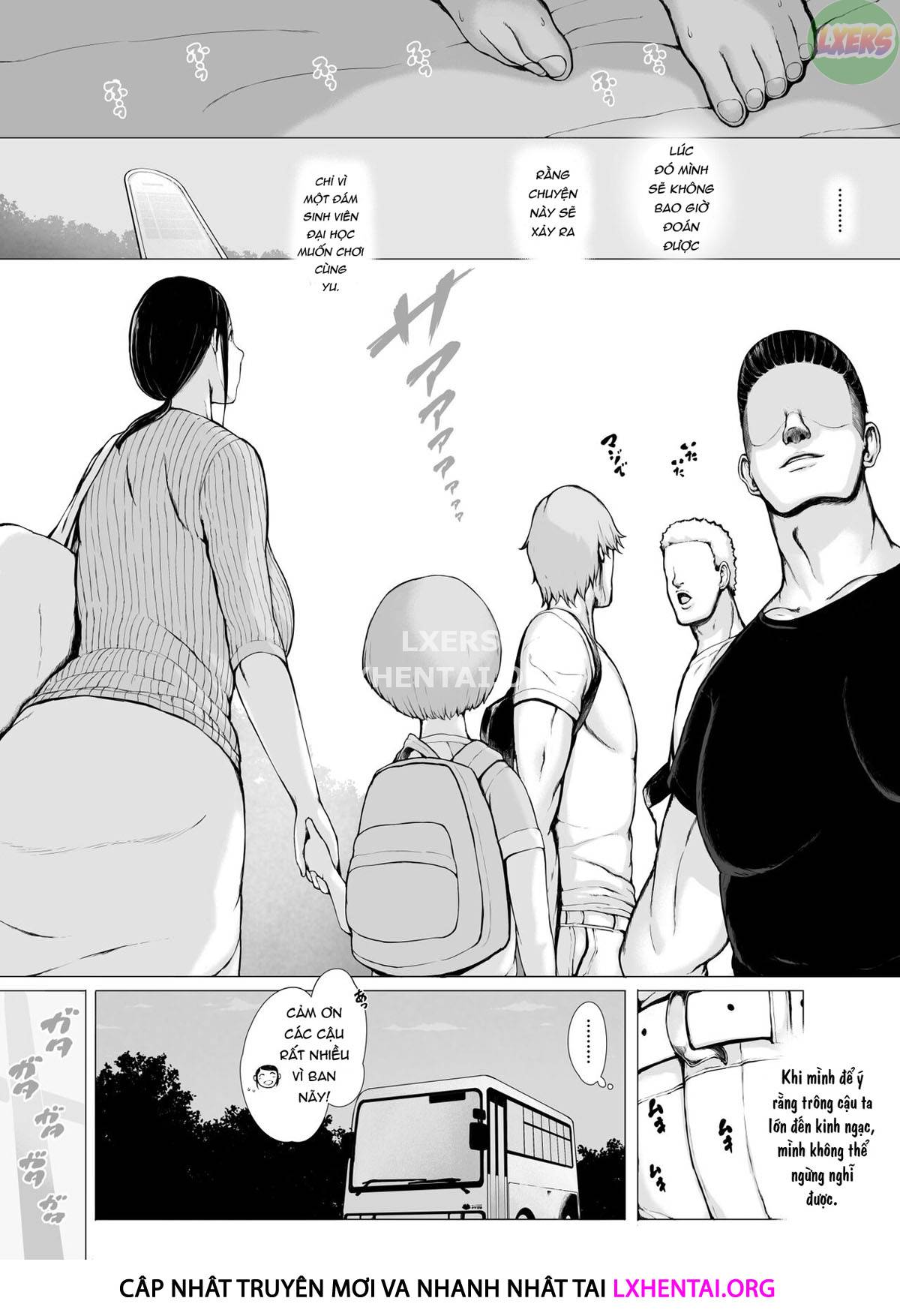 Đọc truyện hentai Hahagui Ottori Okaasan ga Toshishita Yarichin ni Nerawareru Toki Chap 2B