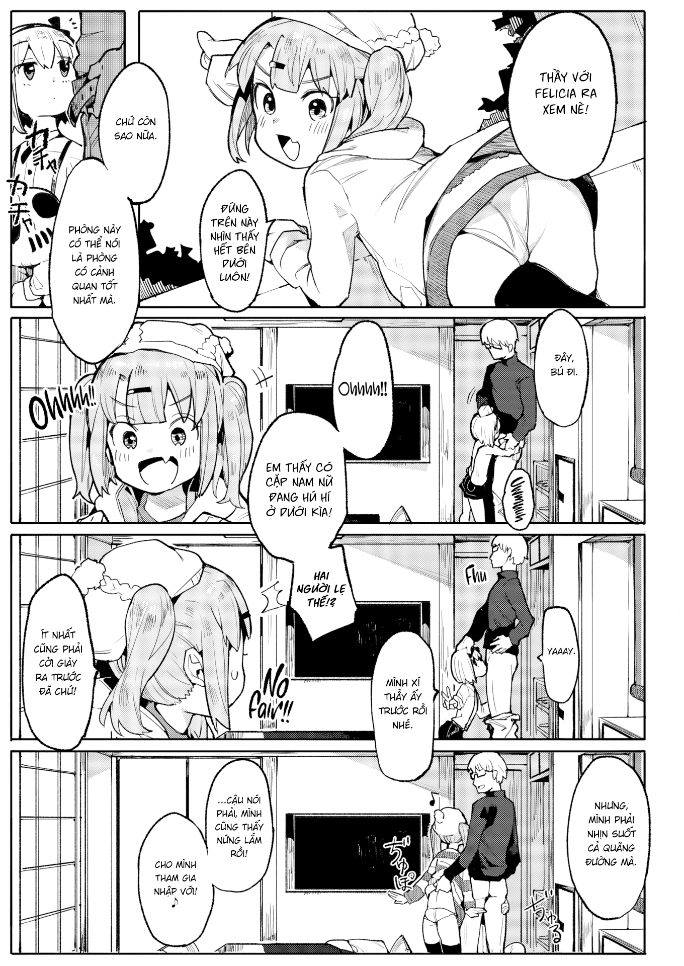 Đọc truyện hentai Cô Tiểu Thư Láu Lỉnh Chap 3 [Riri + Felicia]