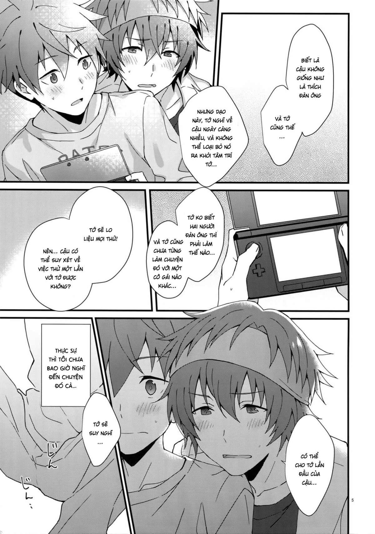 Đọc truyện hentai [Yaoi] Thoát kiếp trai tân! Oneshot