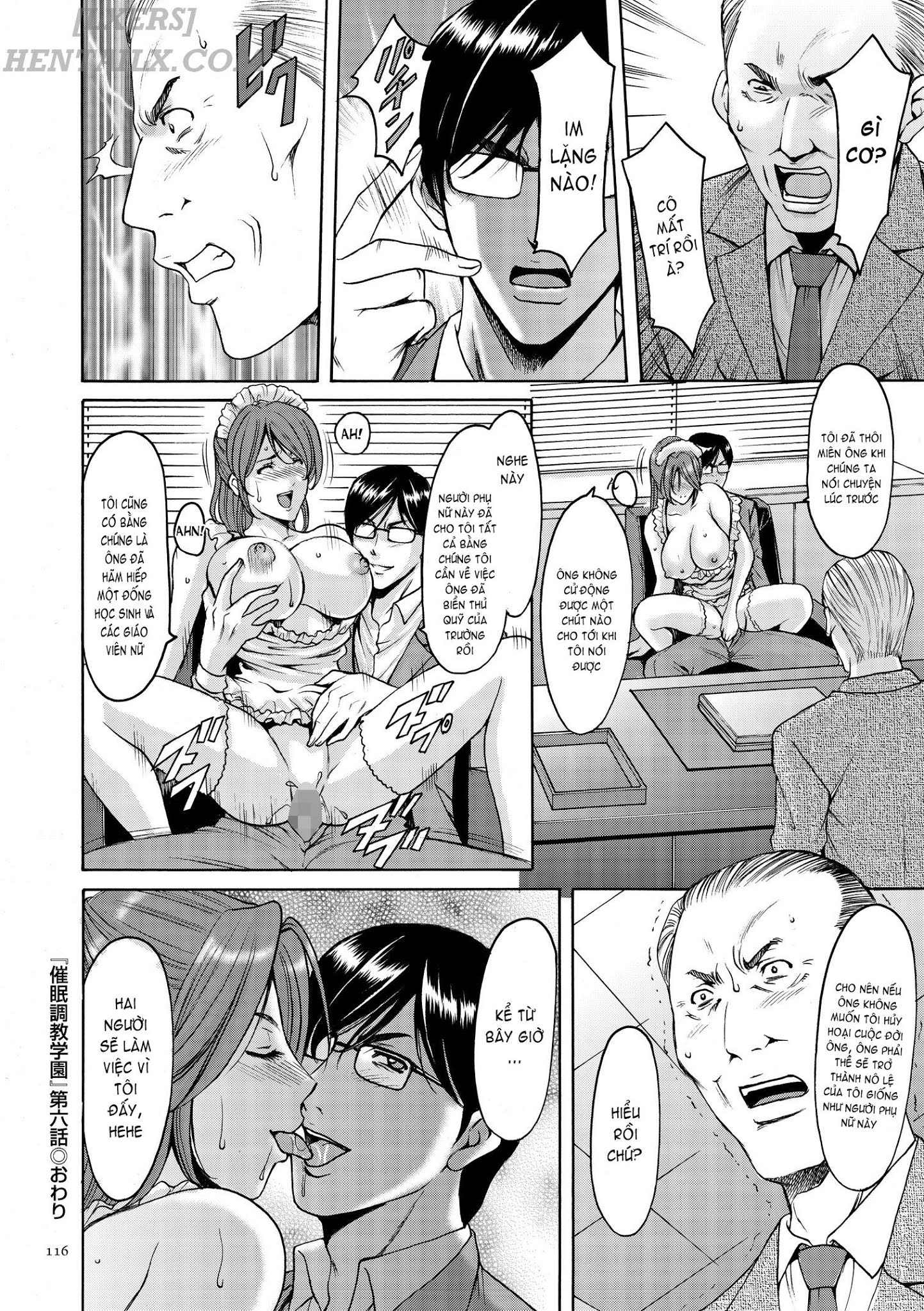 Đọc truyện hentai Saimin Choukyou Gakuen Chap 6