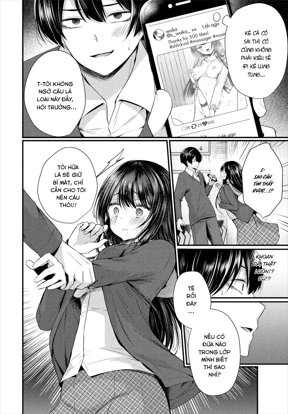 Đọc truyện hentai Gái Ngoan Lớp Tôi Hoá Ra Lại Là Dâm Nữ!? Chap 1 Lớp Trưởng