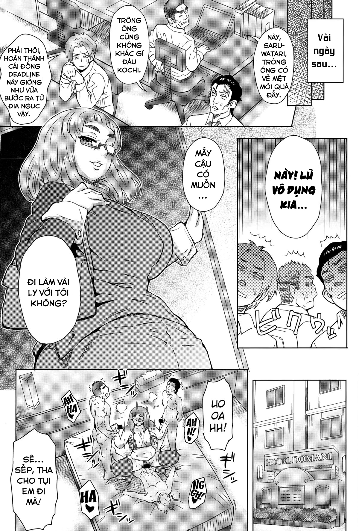 Đọc truyện hentai Bear hunt Oneshot