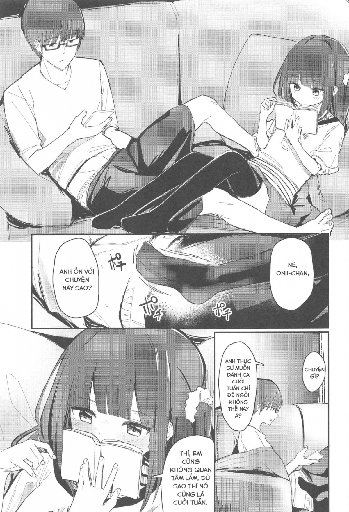 Đọc truyện hentai Có vẻ như Onii-chan đang nói dối, nên mình sẽ chịch anh ấy. - Oneshot