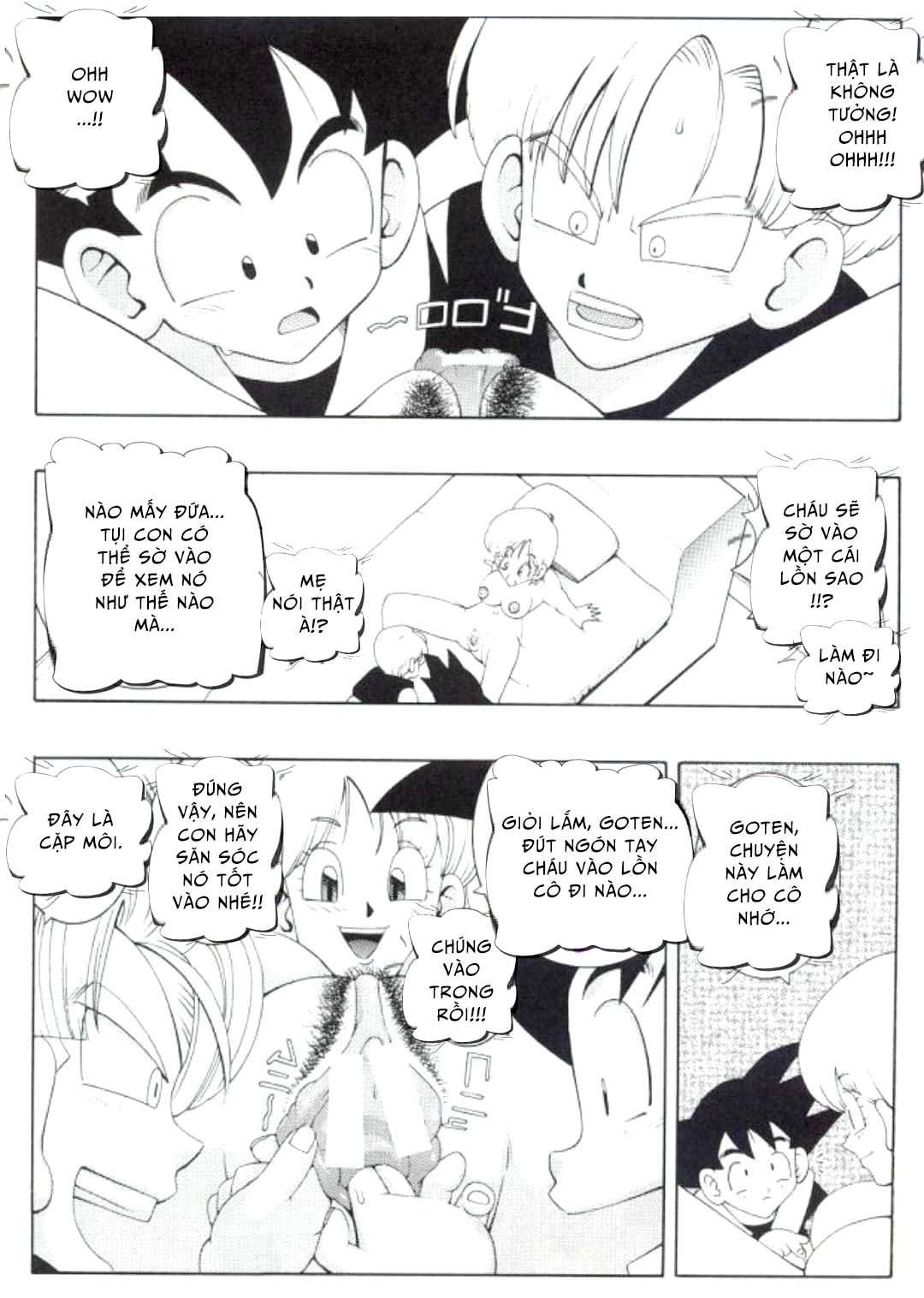 Đọc truyện hentai Vital Race (Dragon Ball Z) - Oneshot