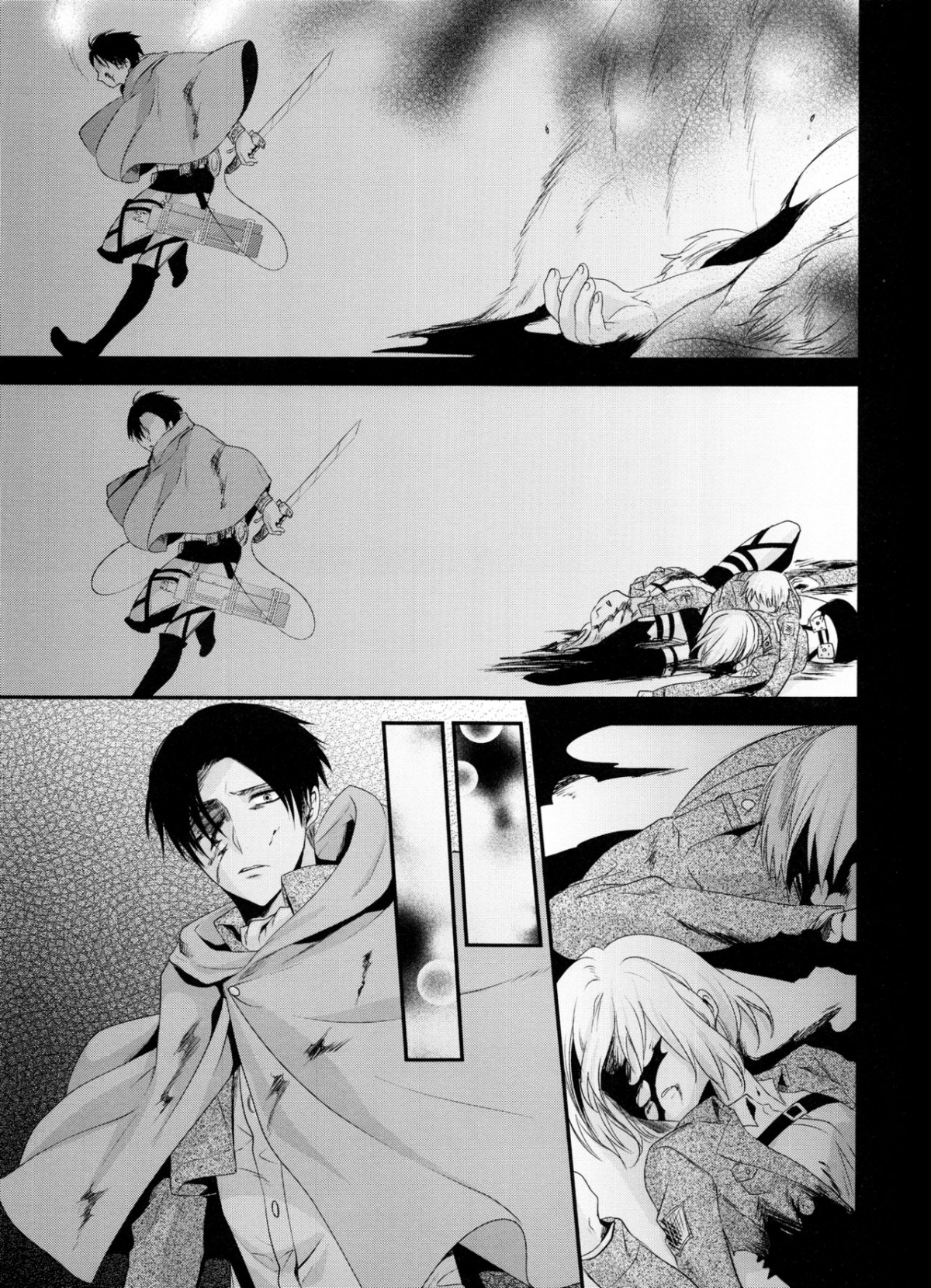 Đọc truyện hentai Kiss me once again (Shingeki no Kyojin) Chap 3