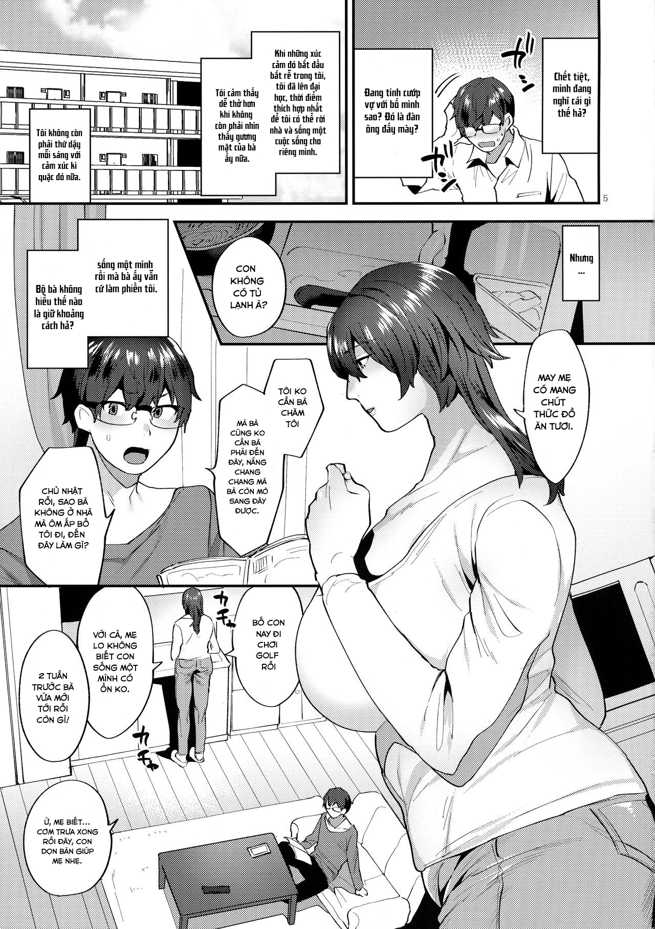 Đọc truyện hentai Gibo wa AraFour Shemale Chap 1