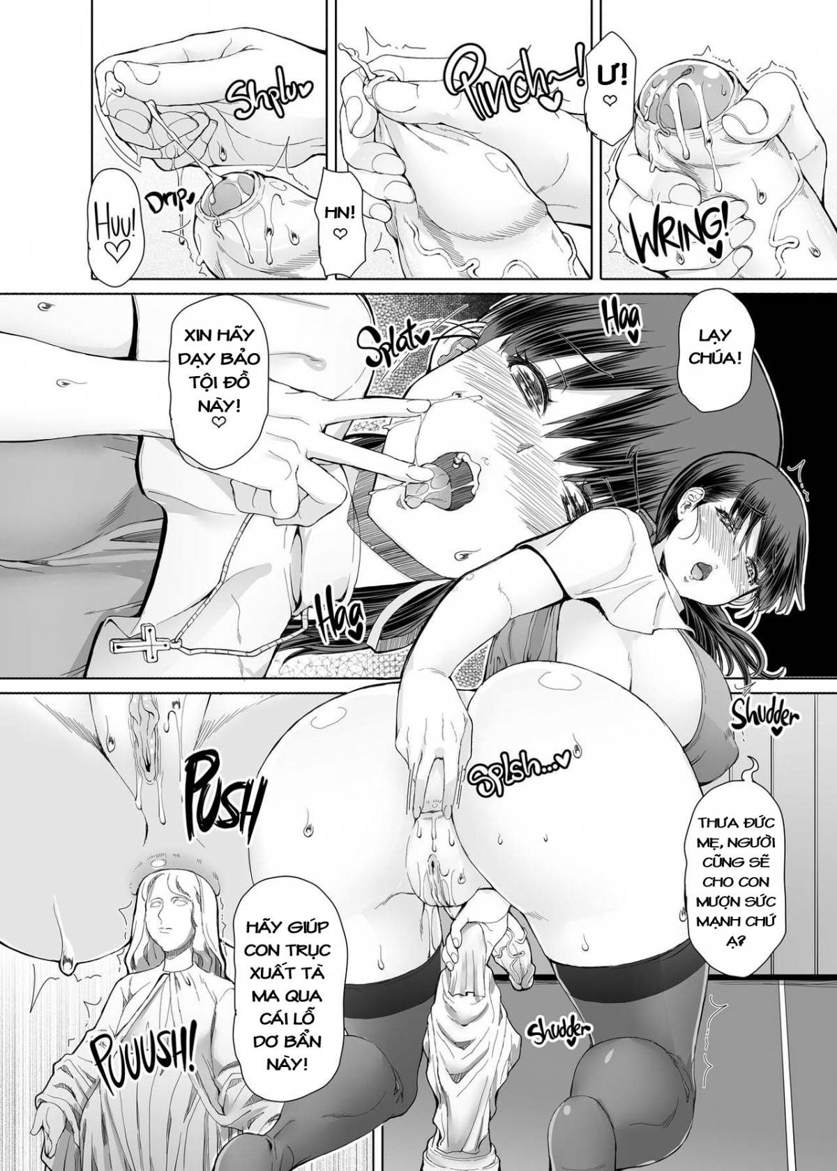 Đọc truyện hentai Một vài ghi chép về việc thủ dâm qua cửa sau của một nữ tu có cu Chap 1