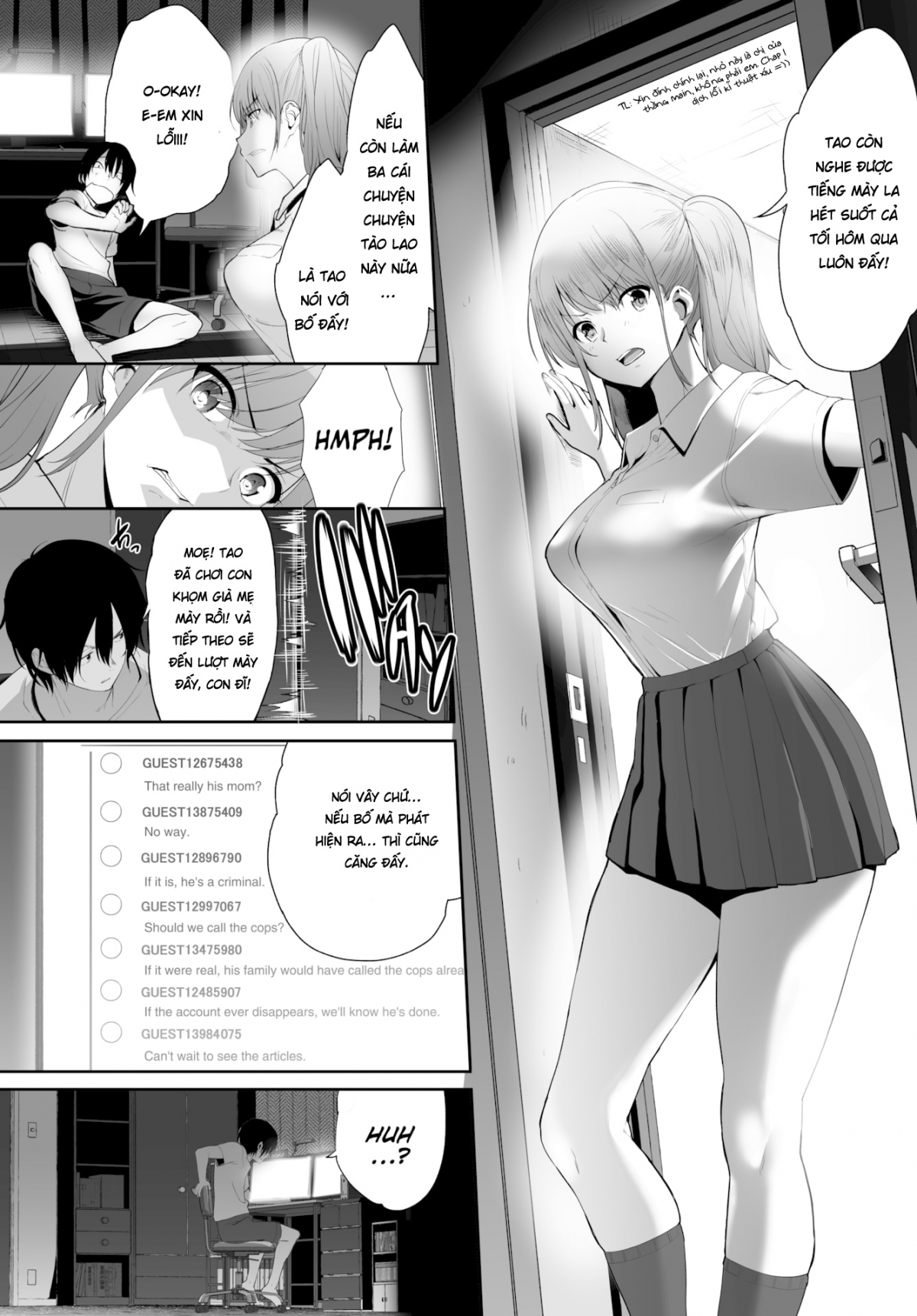 Đọc truyện hentai Biến mẹ thành cái loz di động! Chap 3 Nhớ đội mũ vào!