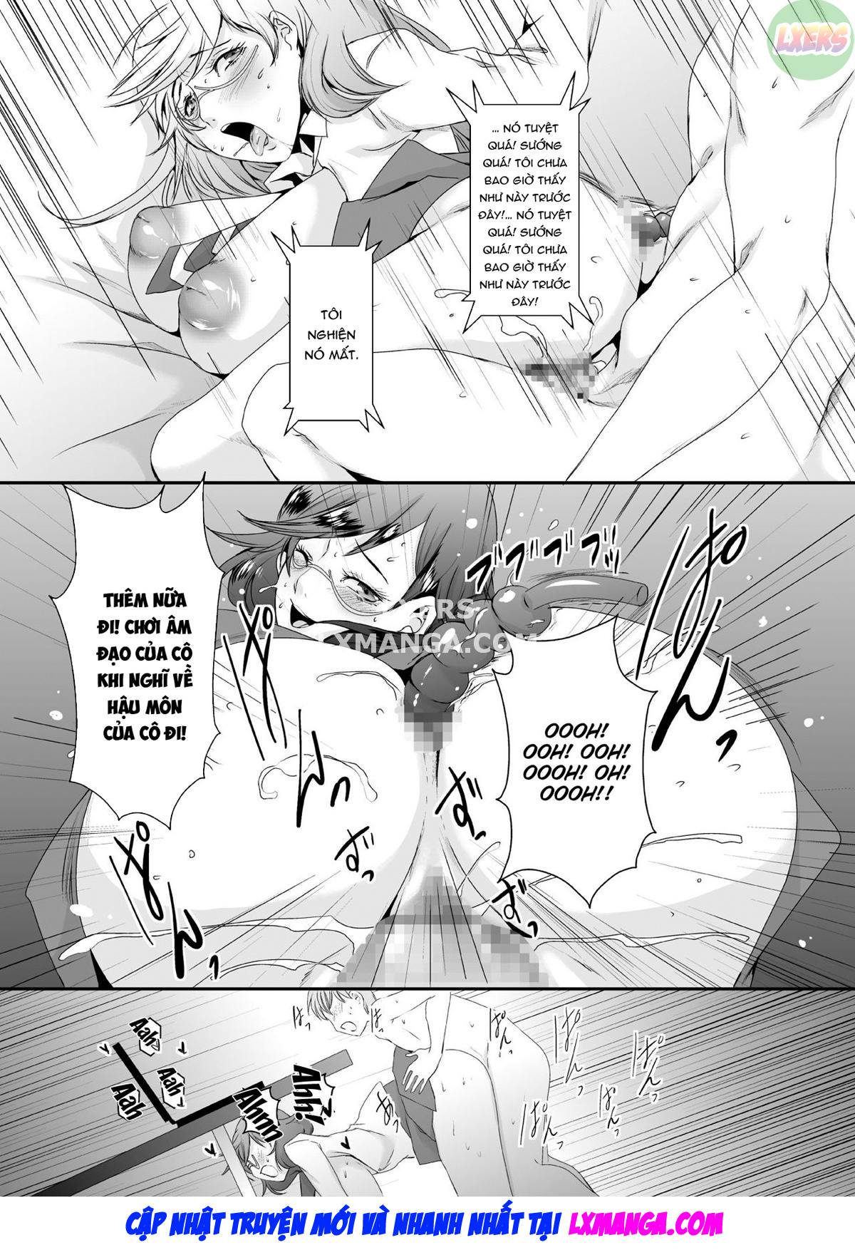 Đọc truyện hentai Oku-sama wa Moto Yariman Chap 5