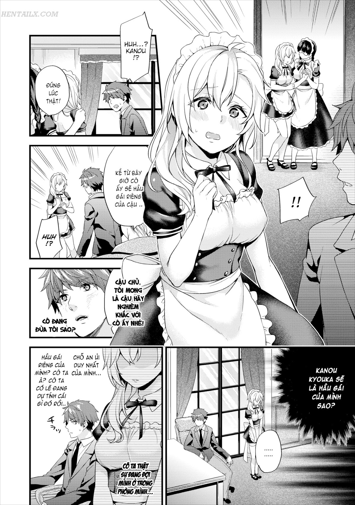Đọc truyện hentai Sukiko (Trọn bộ) Chap 5: Master-Slave Complex Maid #1