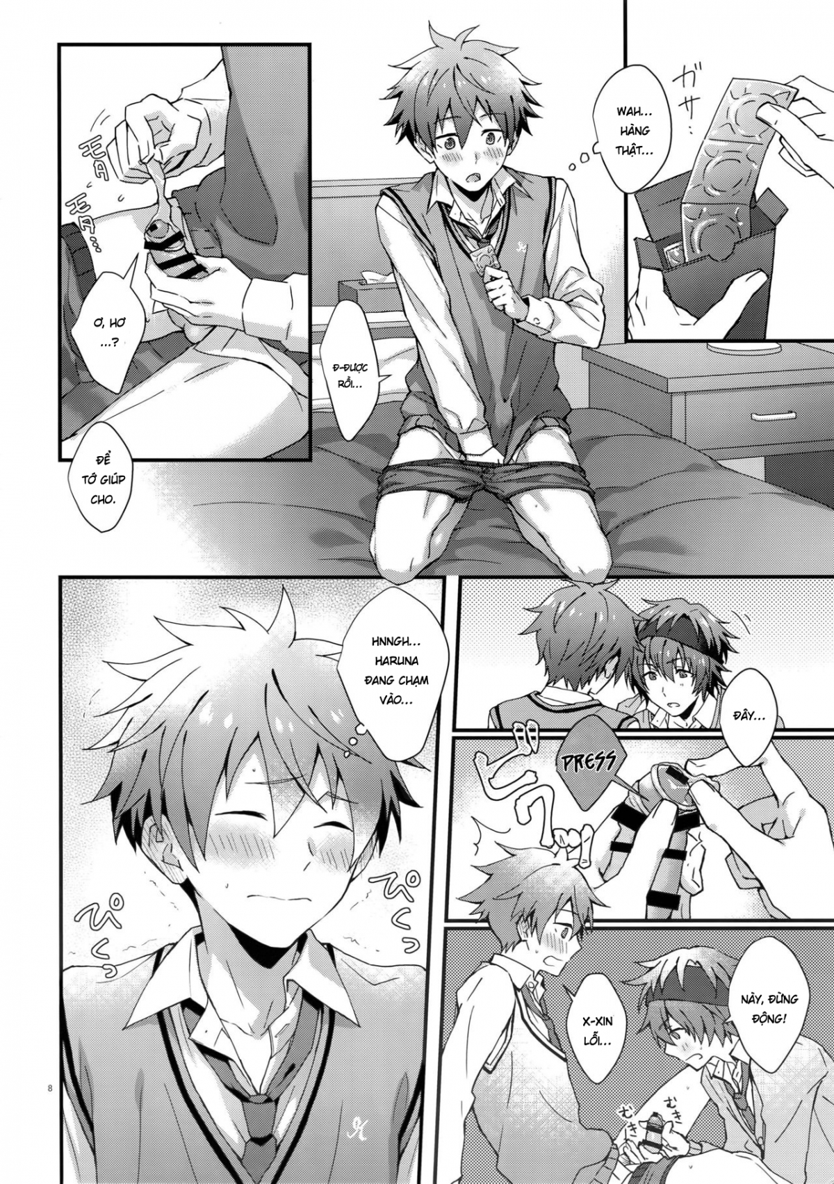 Đọc truyện hentai [Yaoi] Thoát kiếp trai tân! Oneshot