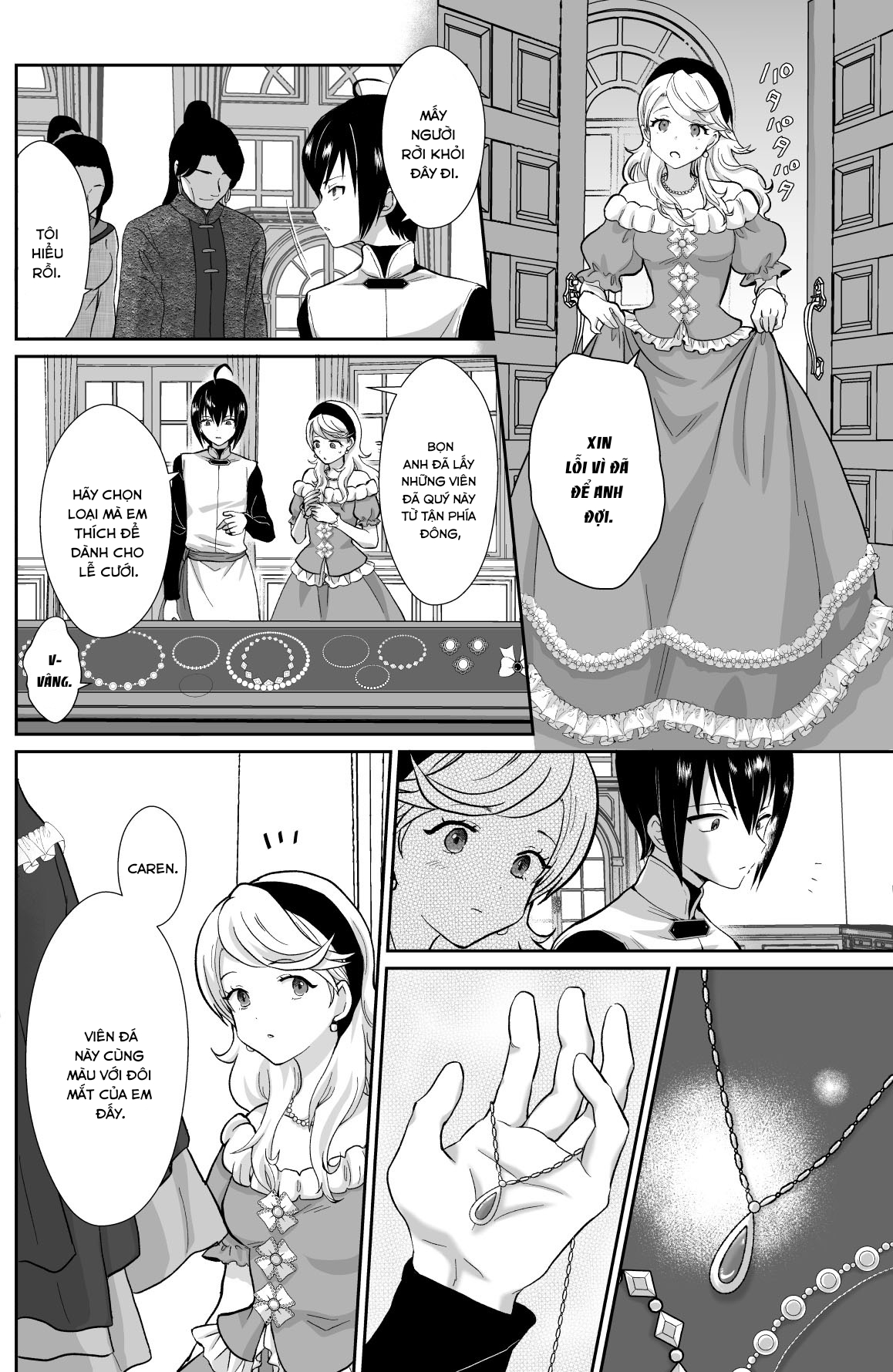 Đọc truyện hentai Kawaisou na Ouji-sama wa Warui Mahou de Oshiro no Mesu Benki ni Sarete Shimaimashita Chap 2