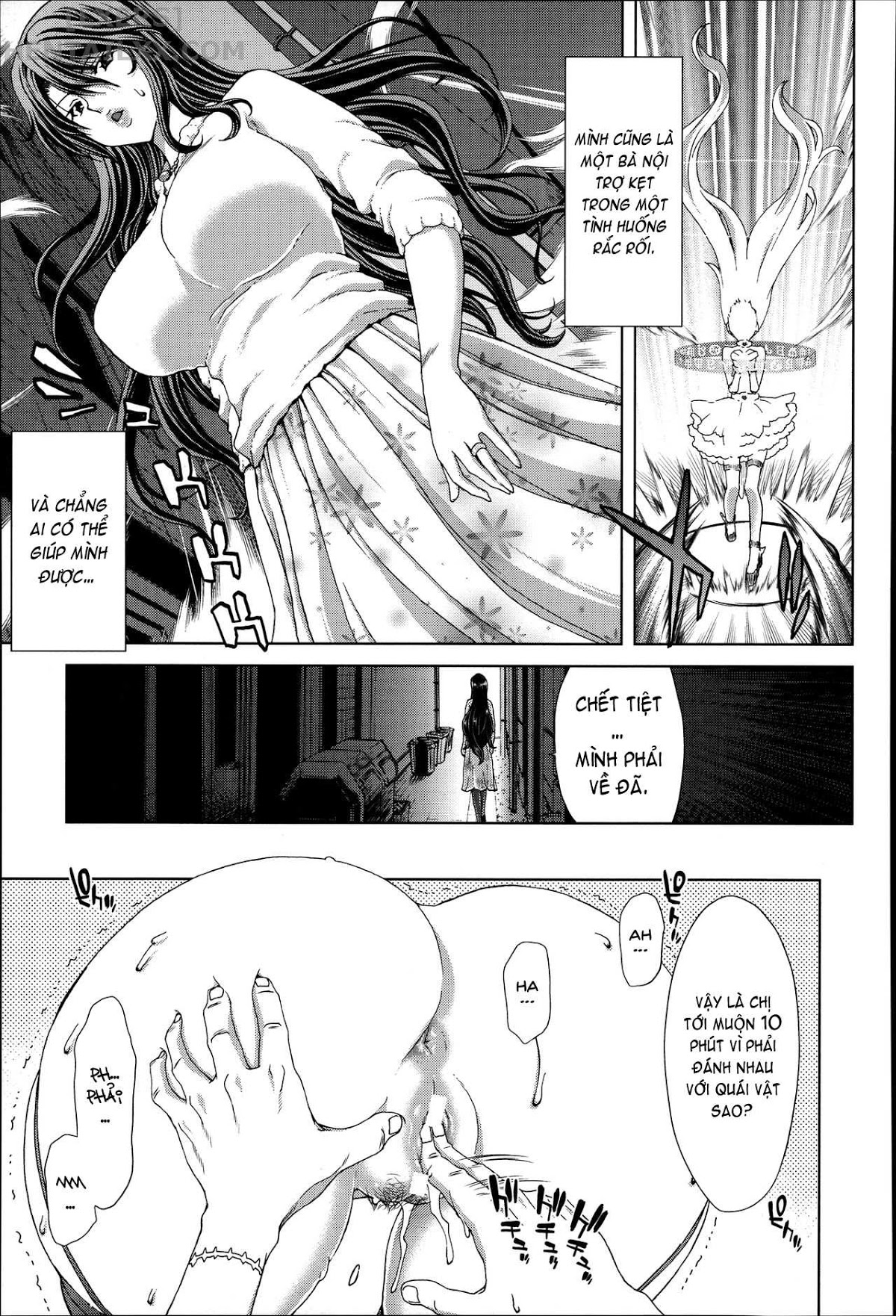 Đọc truyện hentai Mesuochi Z ~Kyousei Ninkatsu Haigou Zukan Chap 9 END