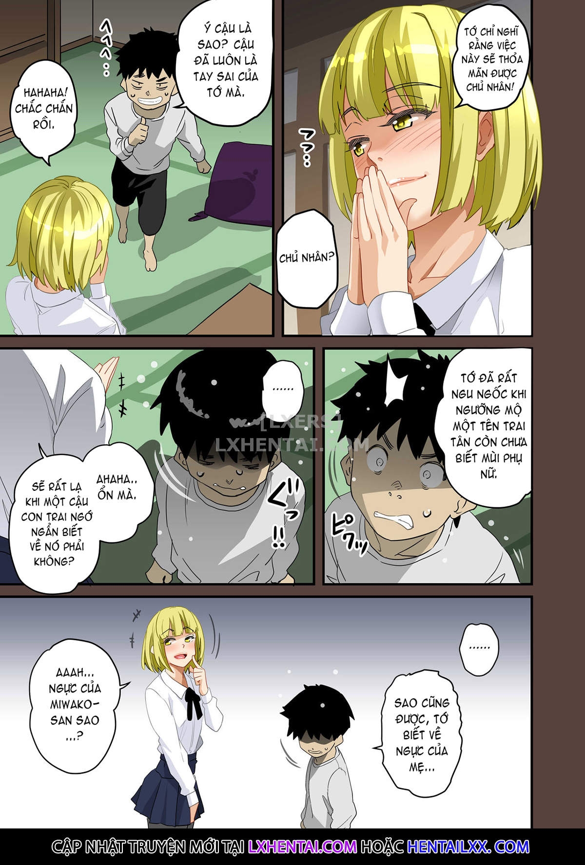 Đọc truyện hentai Gia Tộc Dâm Loàn Chap 12