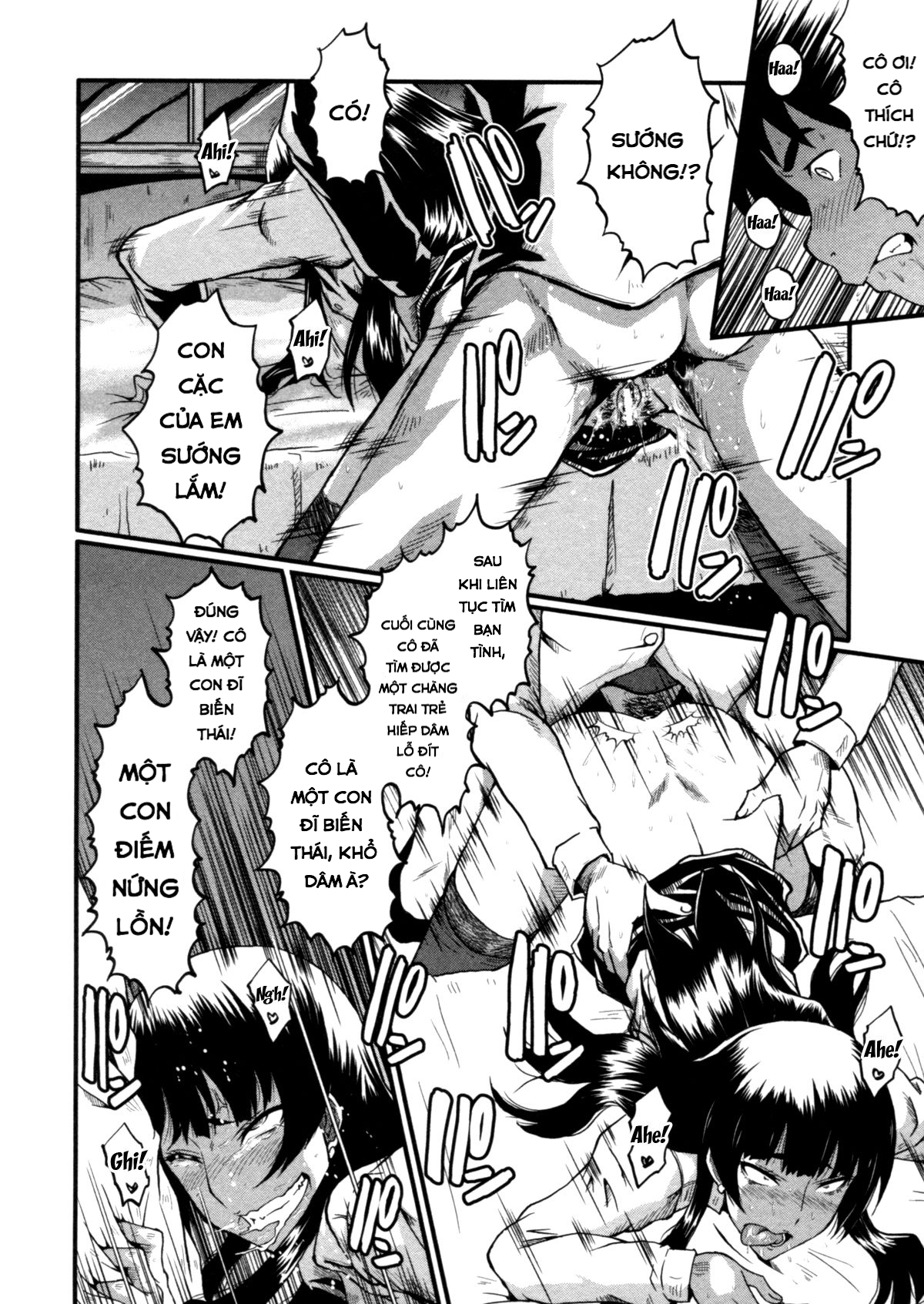 Đọc truyện hentai Haha Wa Buzama Ni Koshi O Furu ~Gogo No Seibo-Tachi~ Chap 6