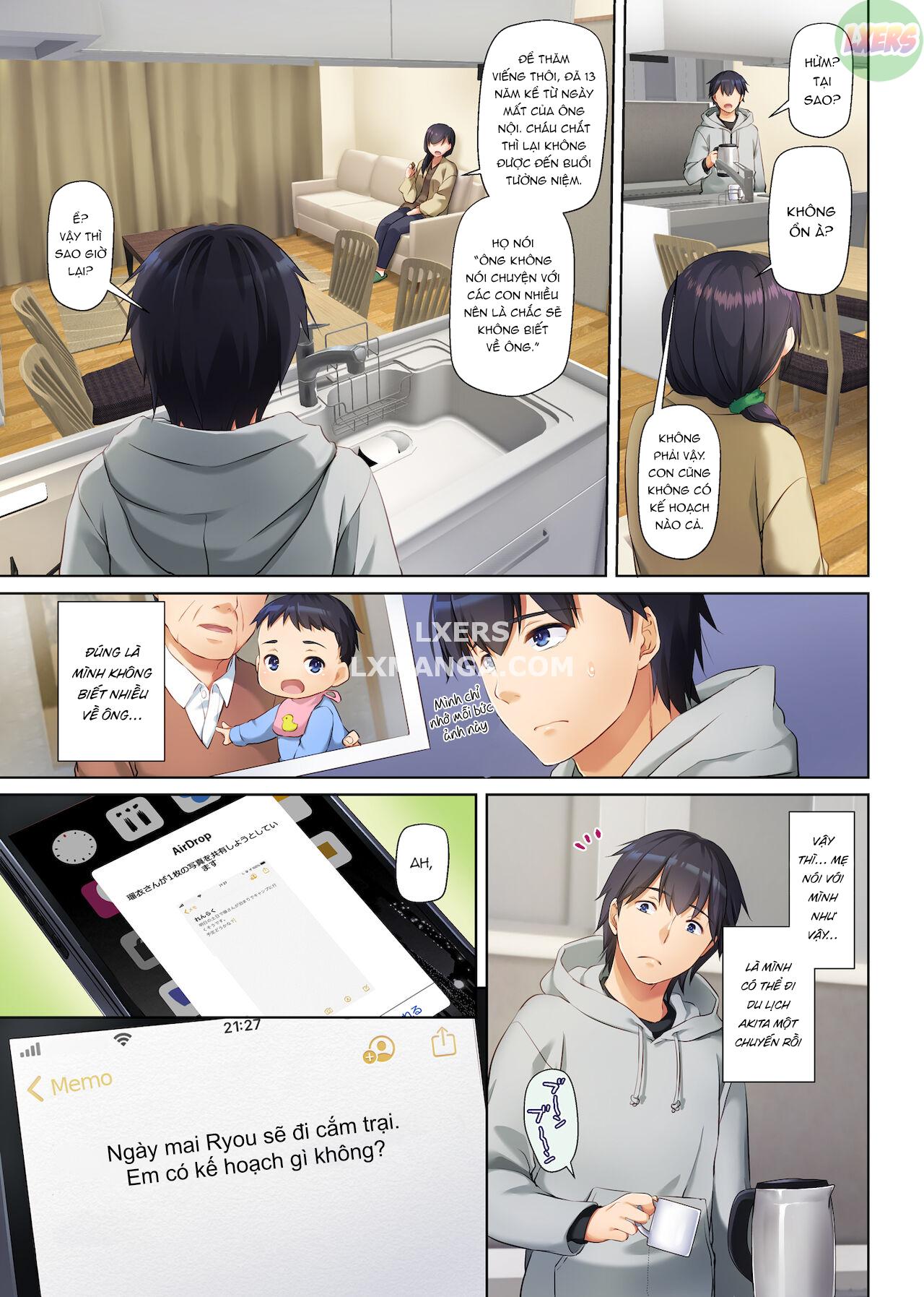 Đọc truyện hentai Hitozuma Osananajimi to Hitonatsu no Dekigoto Chap 3