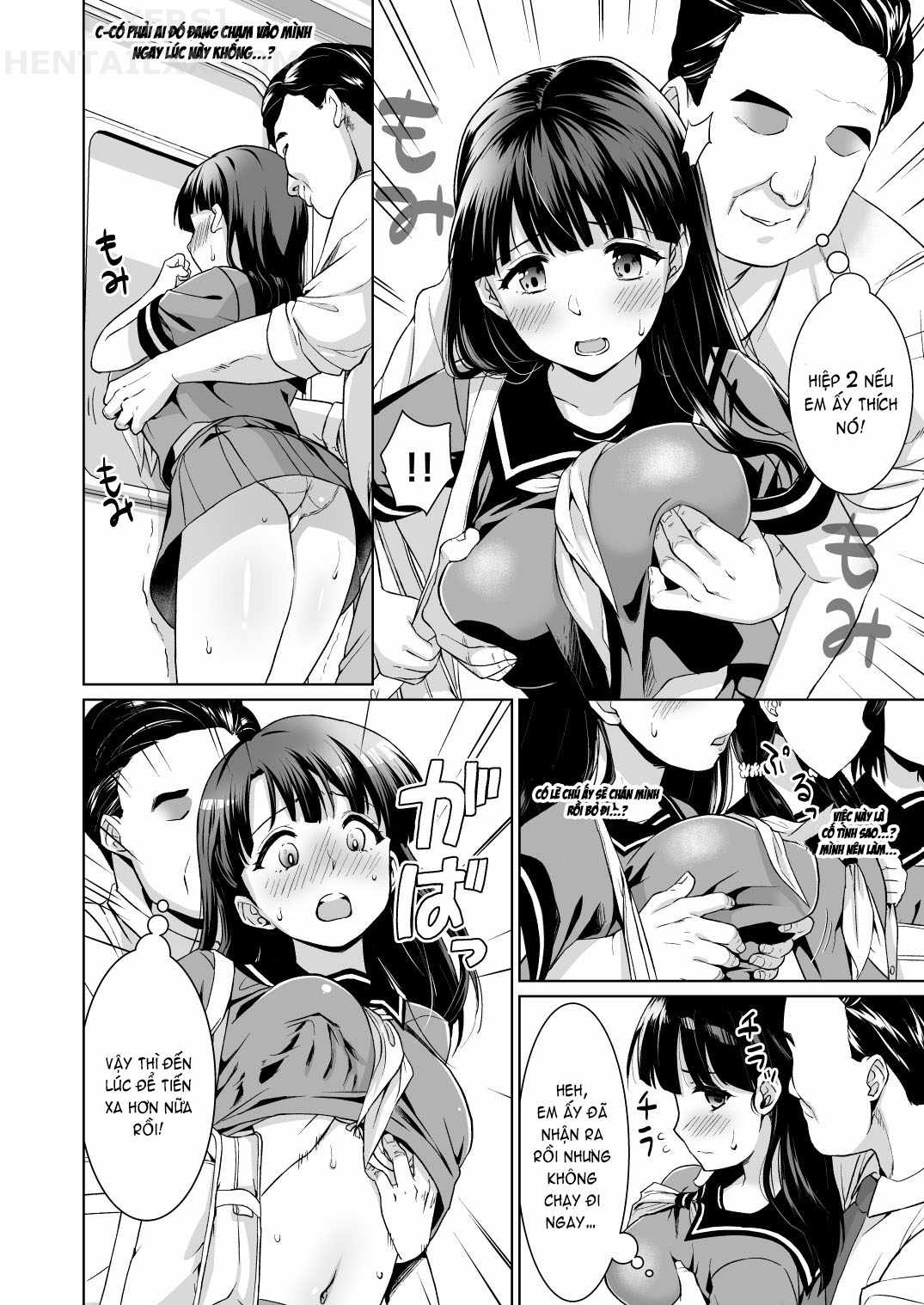 Đọc truyện hentai Iya Da To Ienai Jimikei Shoujo Chap 4 To Chikan Densha