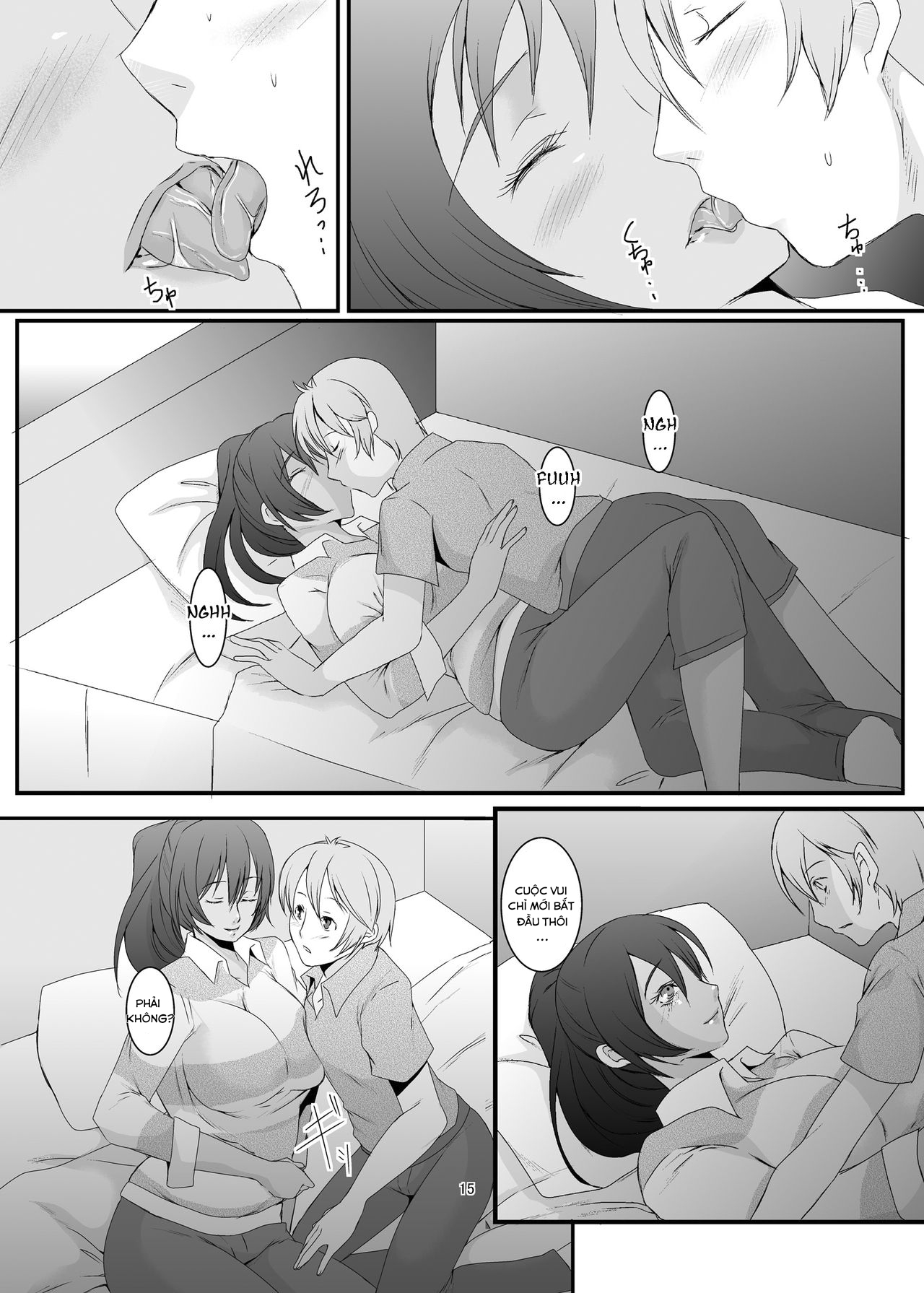 Đọc truyện hentai Oku-sama wa Moto Yariman Chap 1