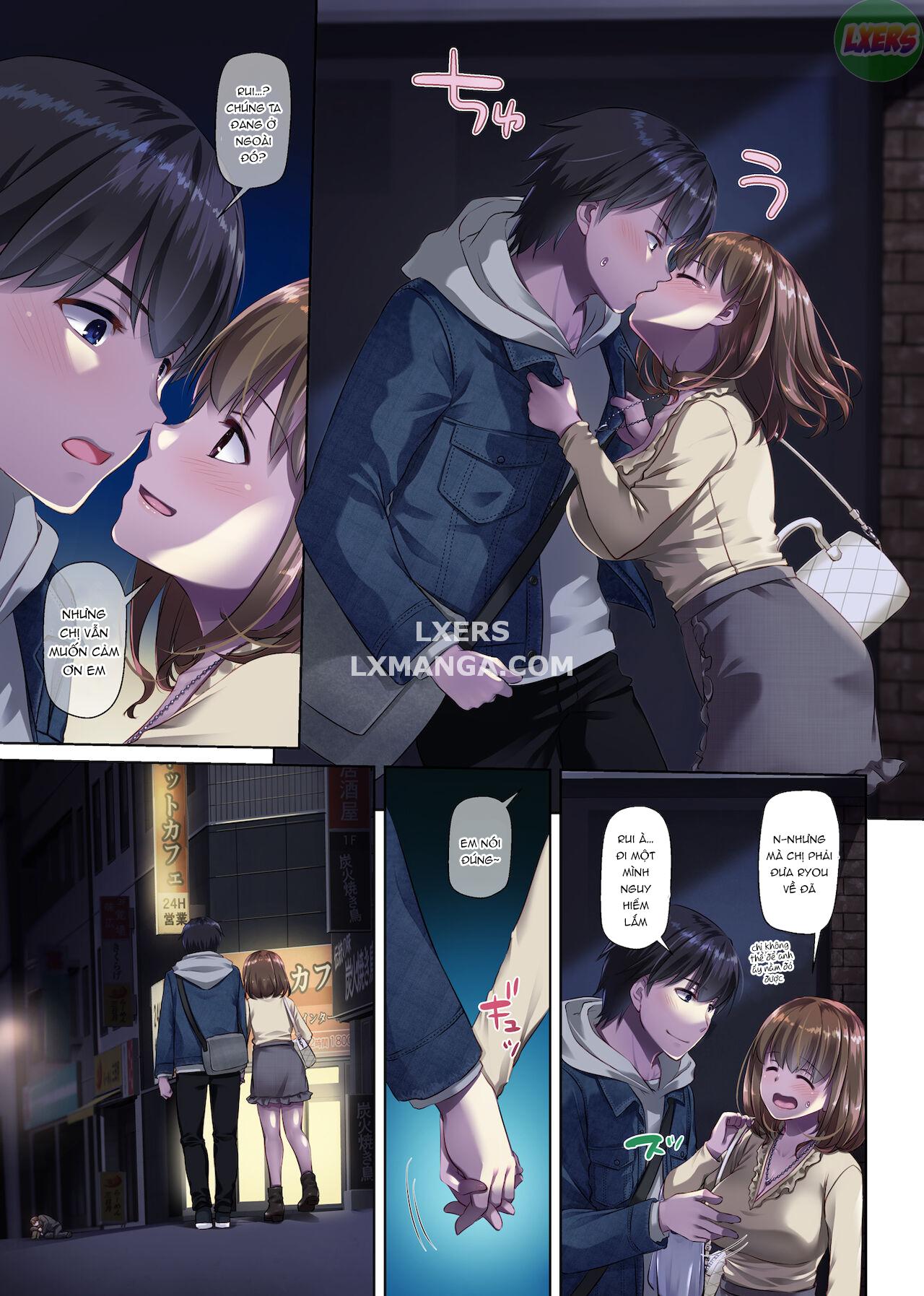 Đọc truyện hentai Hitozuma Osananajimi to Hitonatsu no Dekigoto Chap 3