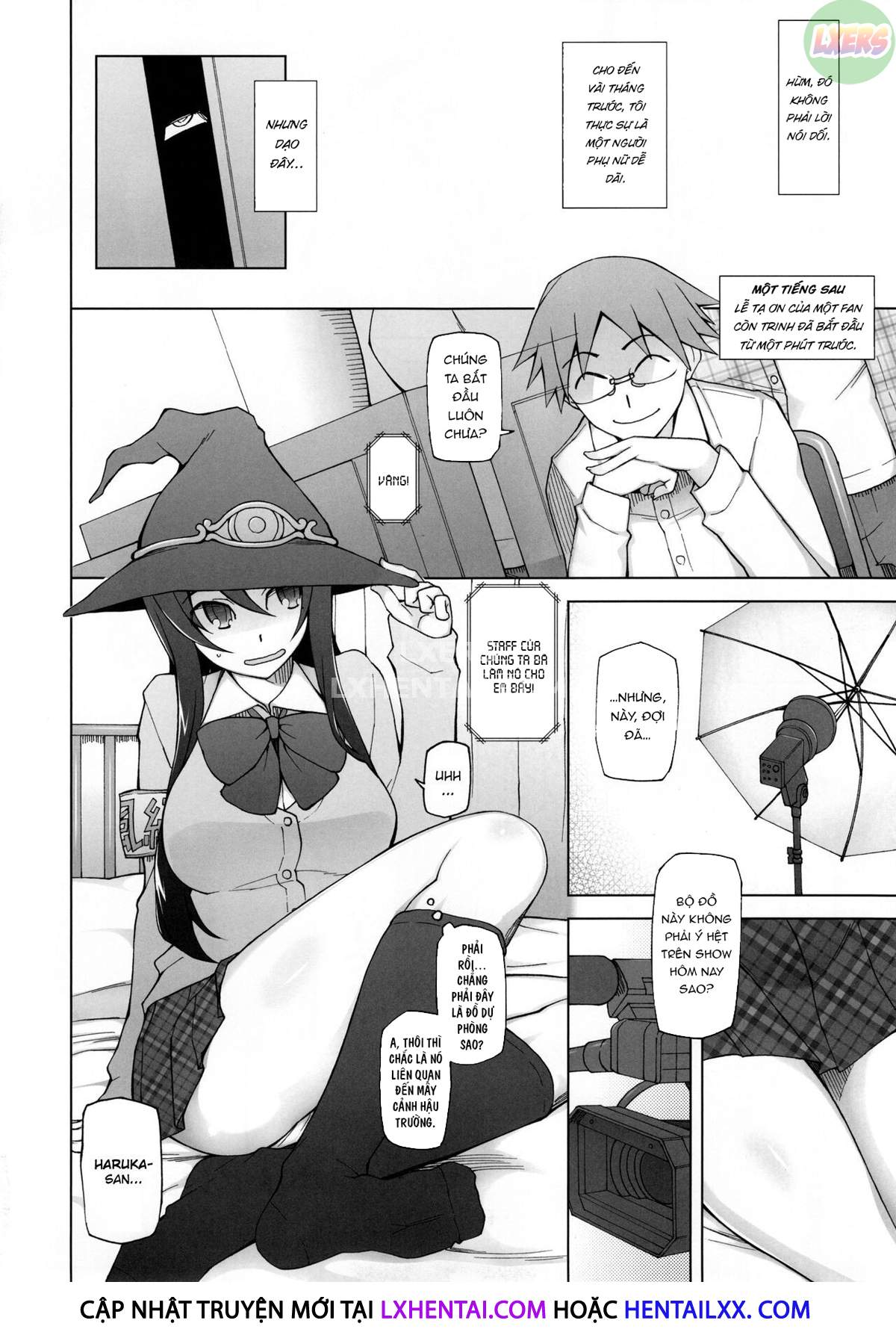 Đọc truyện hentai Kanojo Wa Chou Yuumei Geinoujin... Soshite Boku Ni Naisho De AV Joyuu Satomi-Satona Gojitsudan Chap 3