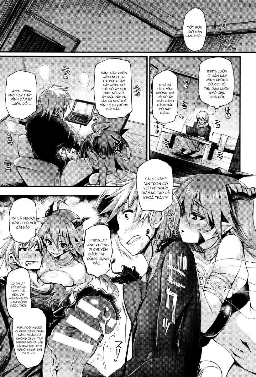 Đọc truyện hentai Sakusaku Meat Pie Chap 9 Thần đèn phiên bản Hentai