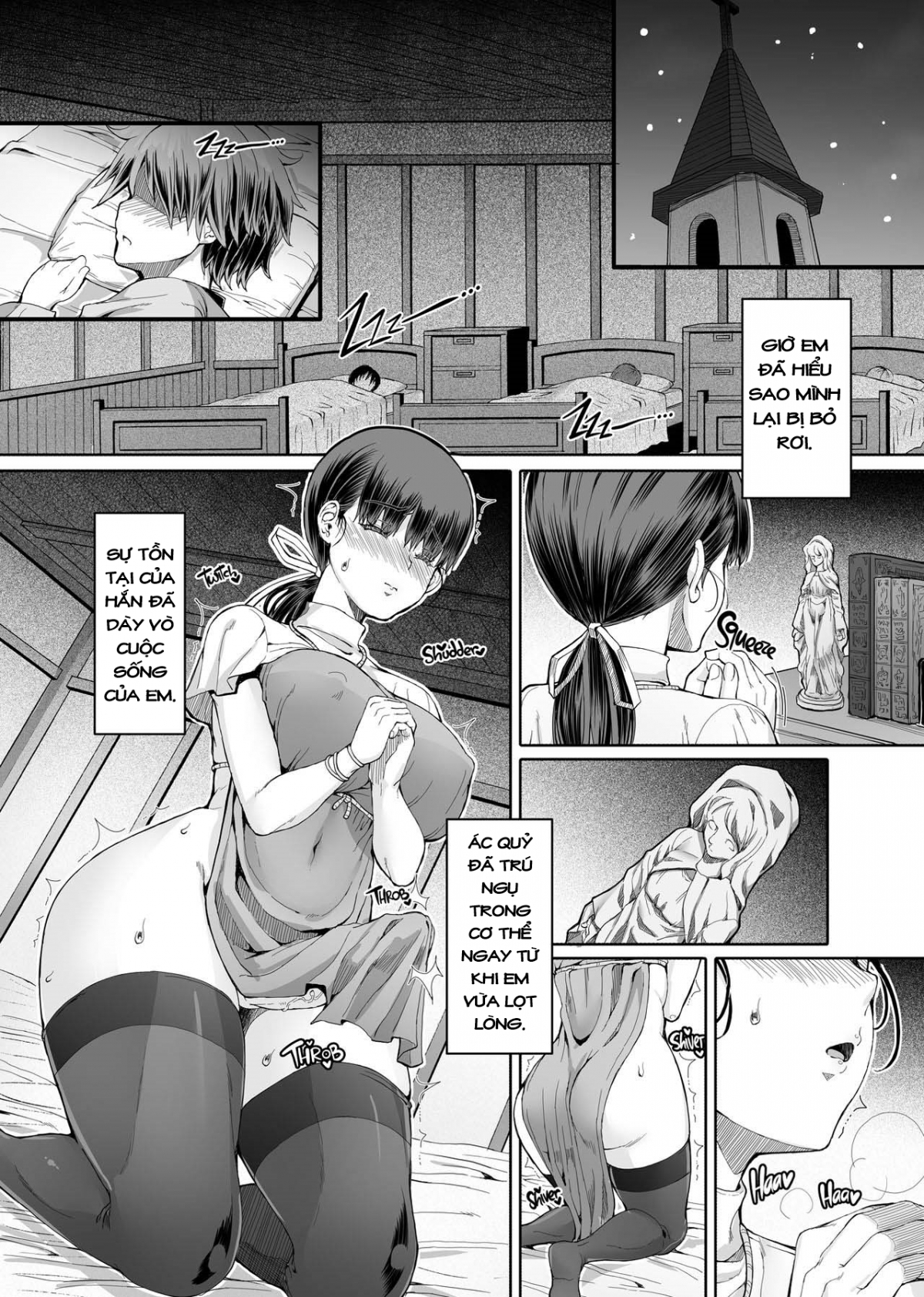 Đọc truyện hentai Một vài ghi chép về việc thủ dâm qua cửa sau của một nữ tu có cu Chap 1