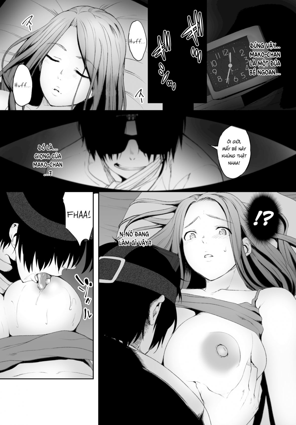 Đọc truyện hentai Biến mẹ thành cái loz di động! Chap 3 Nhớ đội mũ vào!