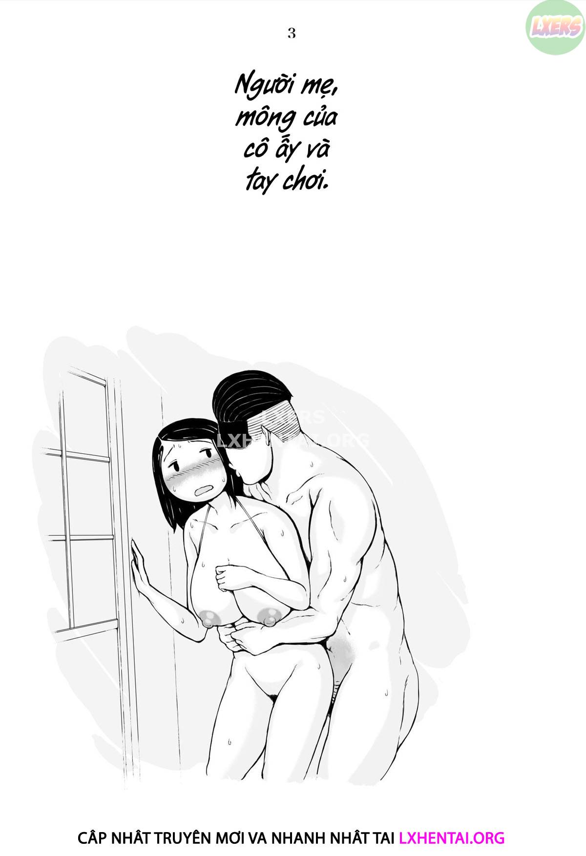 Đọc truyện hentai Hahagui Ottori Okaasan ga Toshishita Yarichin ni Nerawareru Toki Chap 2B