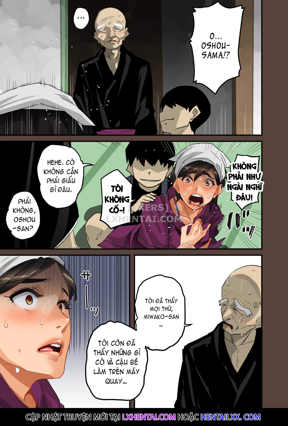 Đọc truyện hentai Gia Tộc Dâm Loàn Chap 3