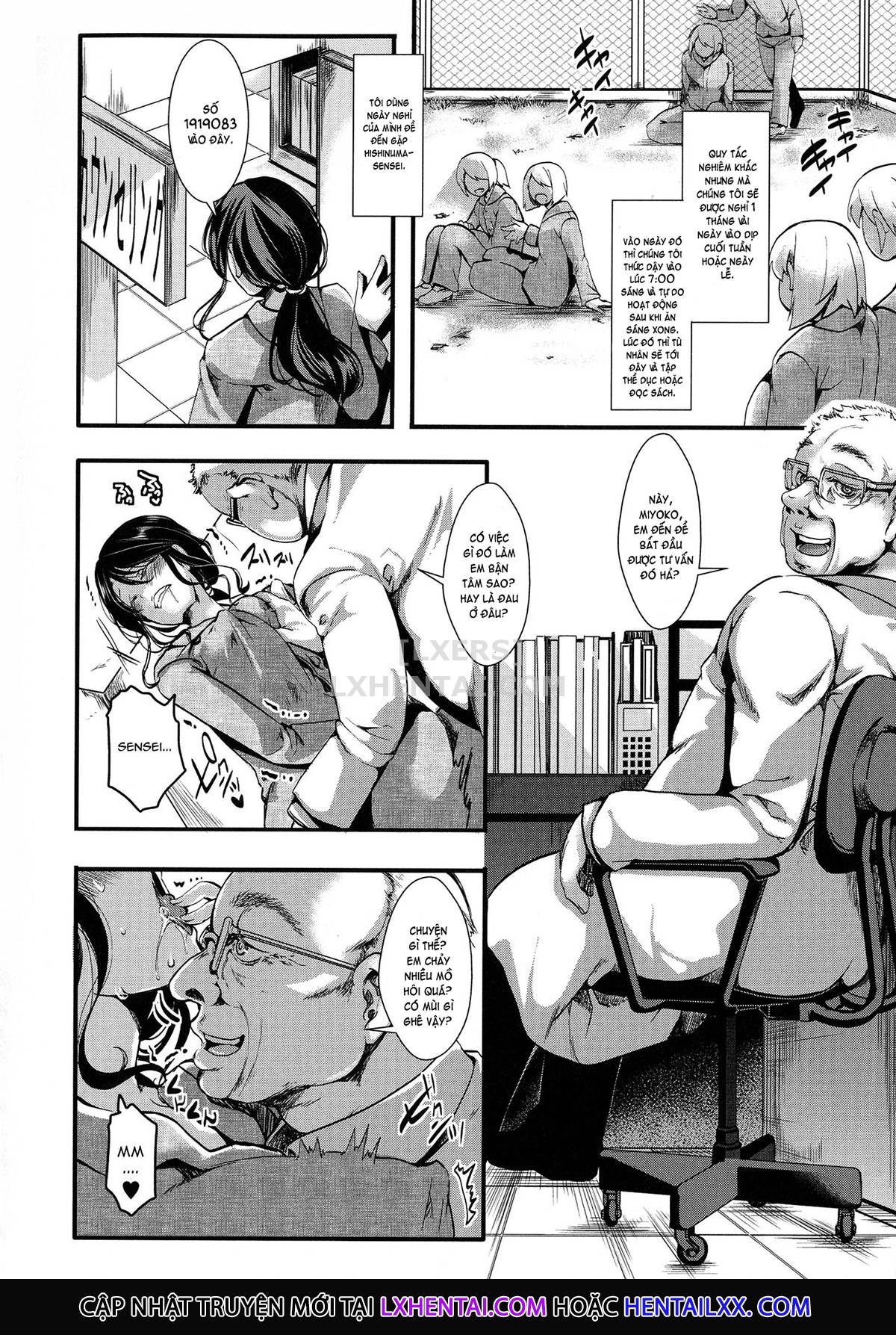 Đọc truyện hentai Mesu Ana Muhou Chitai Muyou No Chitsu-Nai-Dashi Choueki Chap 2