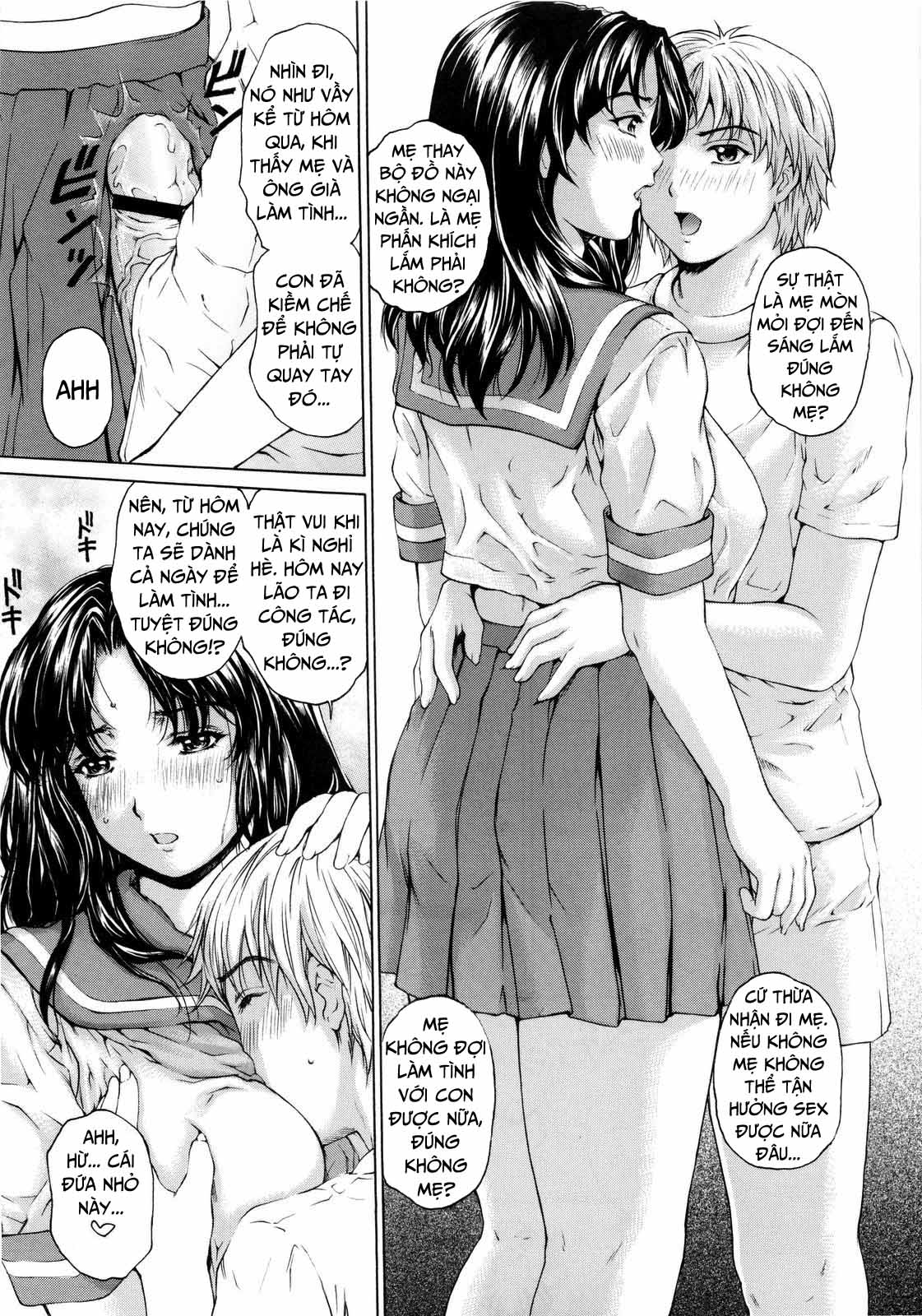 Đọc truyện hentai 9-Ji Kara 5-ji Made no Koibito Chap 3