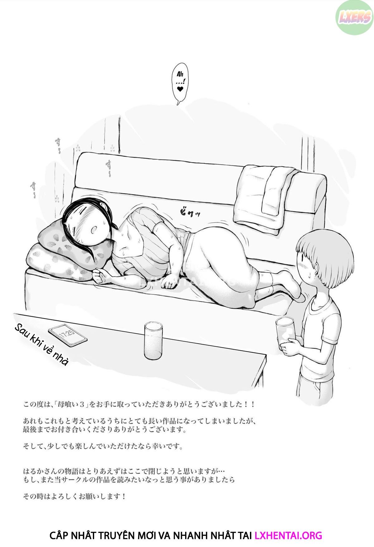 Đọc truyện hentai Hahagui Ottori Okaasan ga Toshishita Yarichin ni Nerawareru Toki Chap 3C | END
