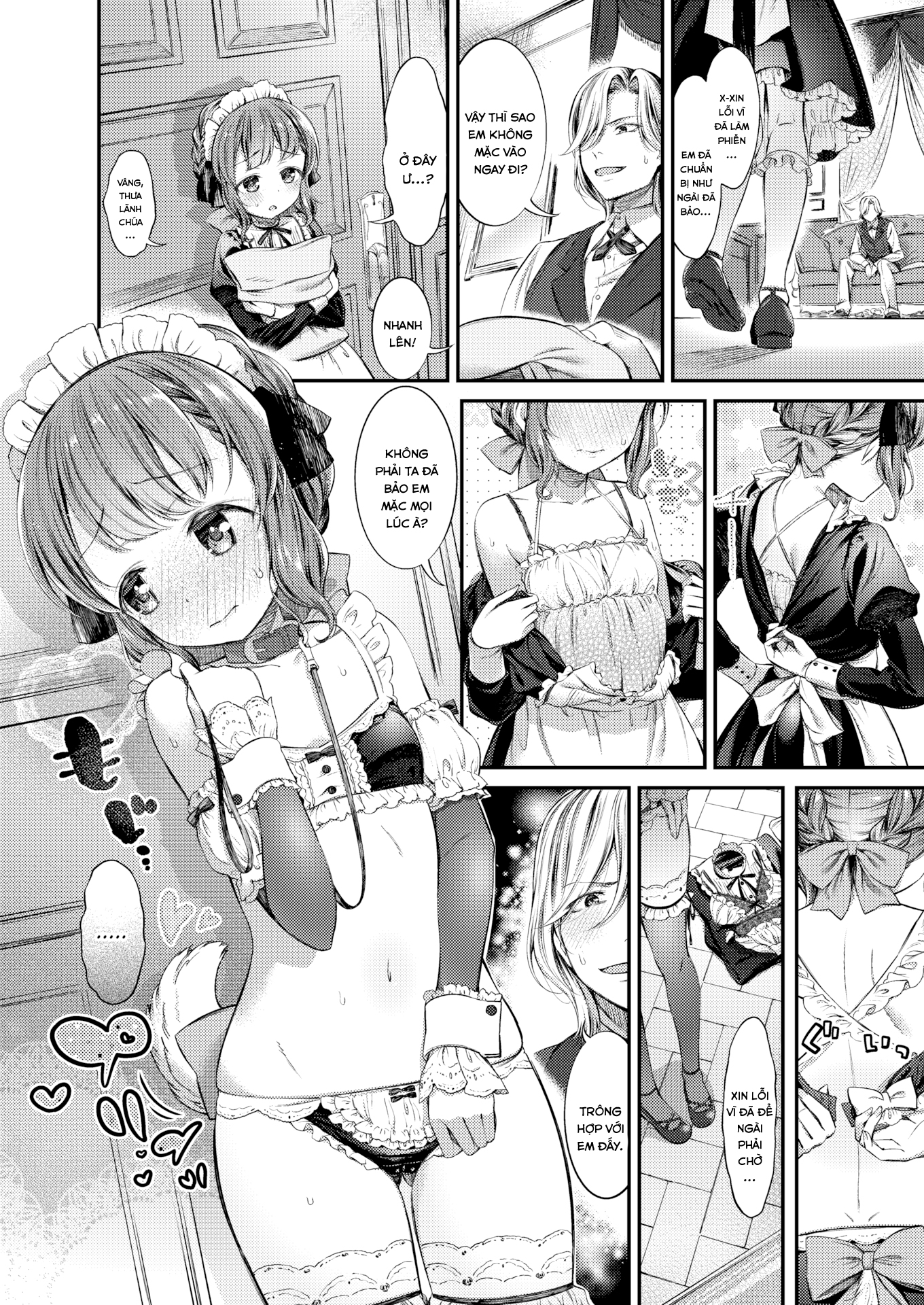 Đọc truyện hentai Công Việc Của Hầu Gái Oneshot