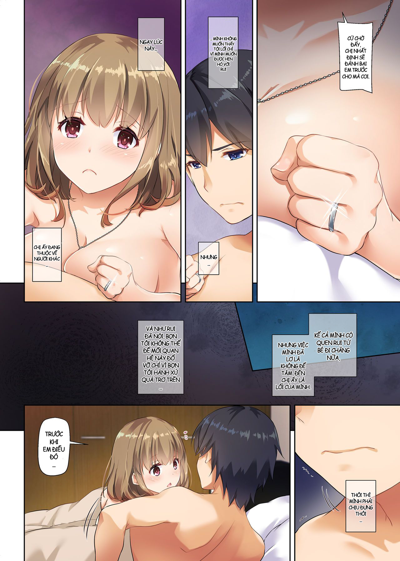 Đọc truyện hentai Hitozuma Osananajimi to Hitonatsu no Dekigoto Chap 2