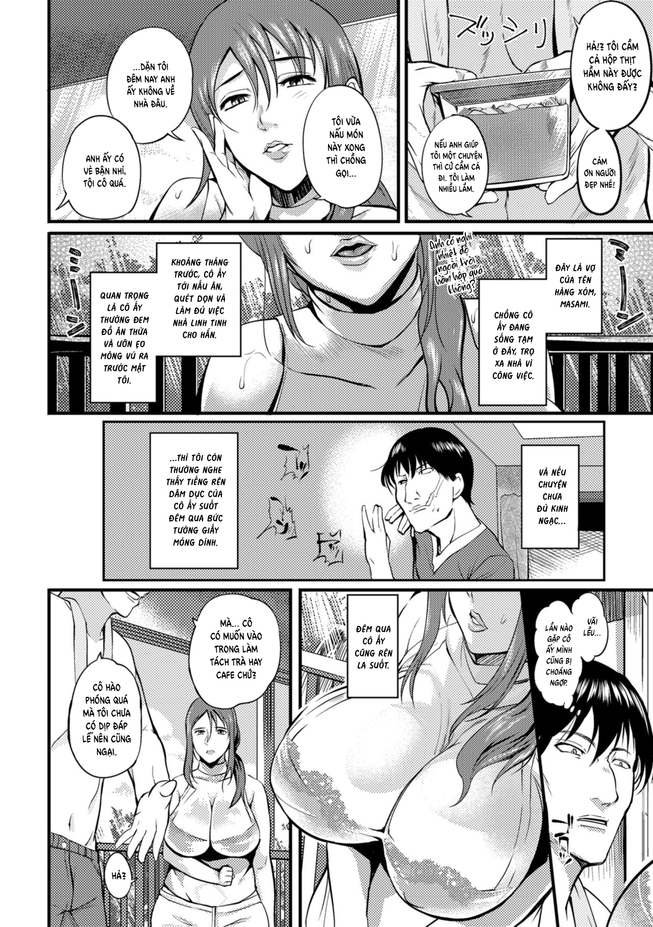 Đọc truyện hentai The Pleasure Married Women Do Not Know Chap 8
