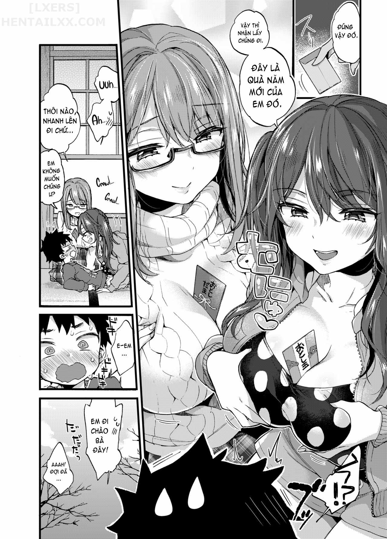 Đọc truyện hentai Fuyuyasumi Wa Itoko No Onee-Chan Ni Asonde Moraimashita. Chap 1