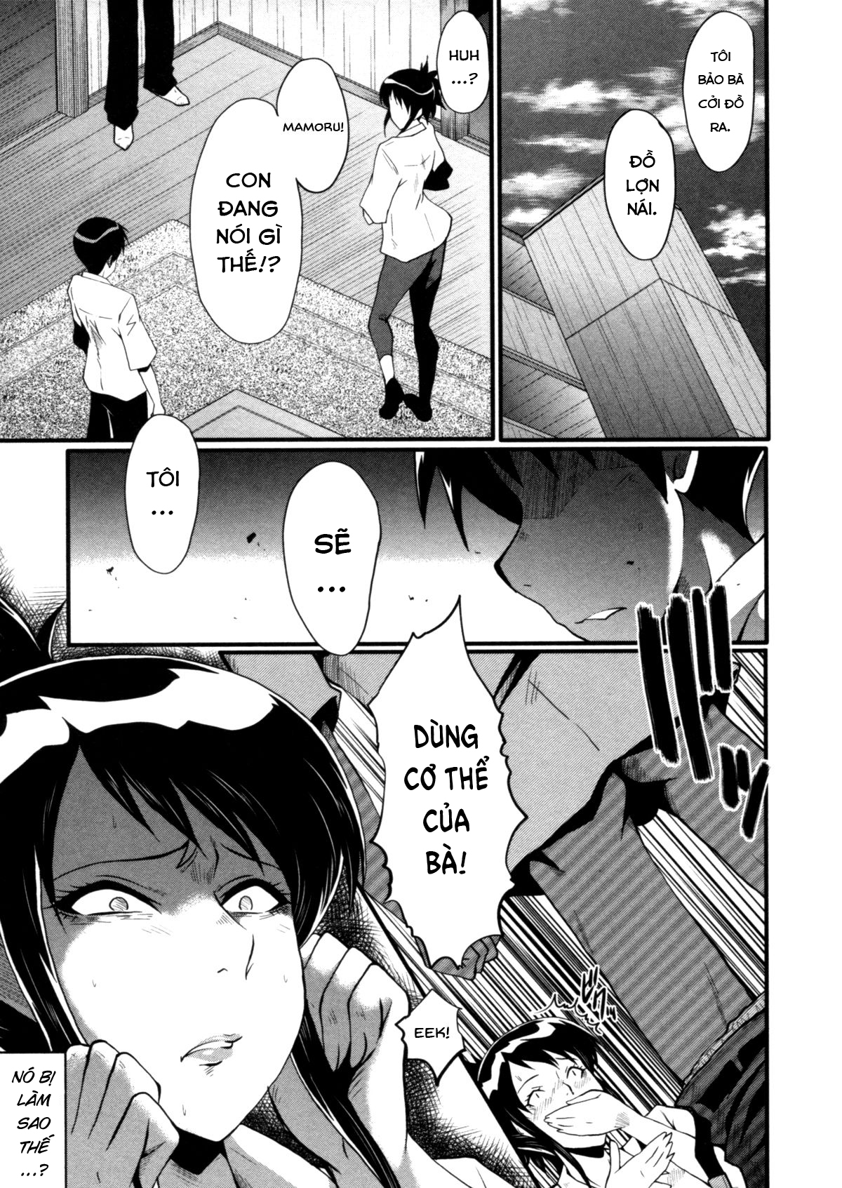Đọc truyện hentai Haha Wa Buzama Ni Koshi O Furu ~Gogo No Seibo-Tachi~ Chap 5