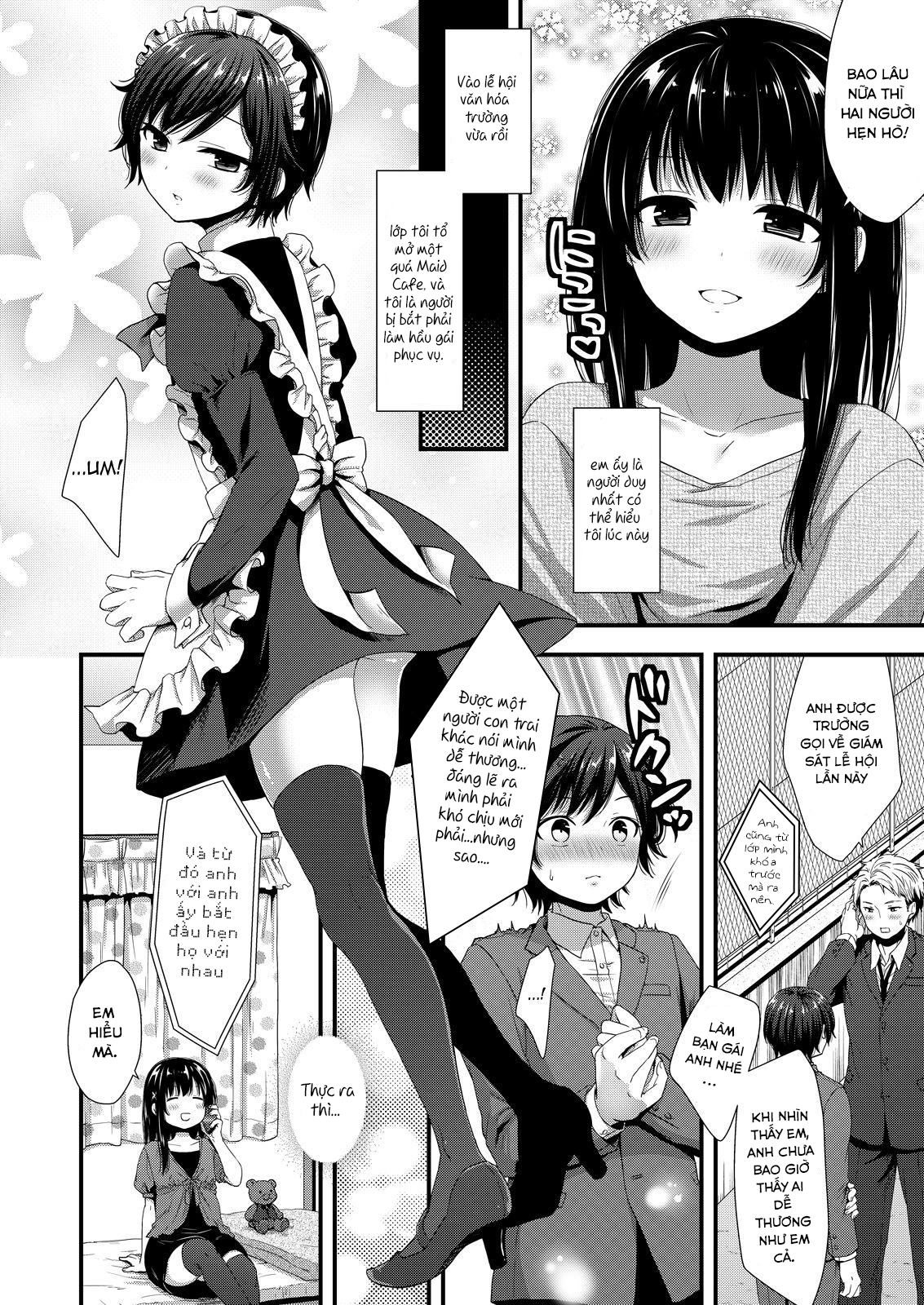 Đọc truyện hentai ReaJuu Bitch Switch Oneshot