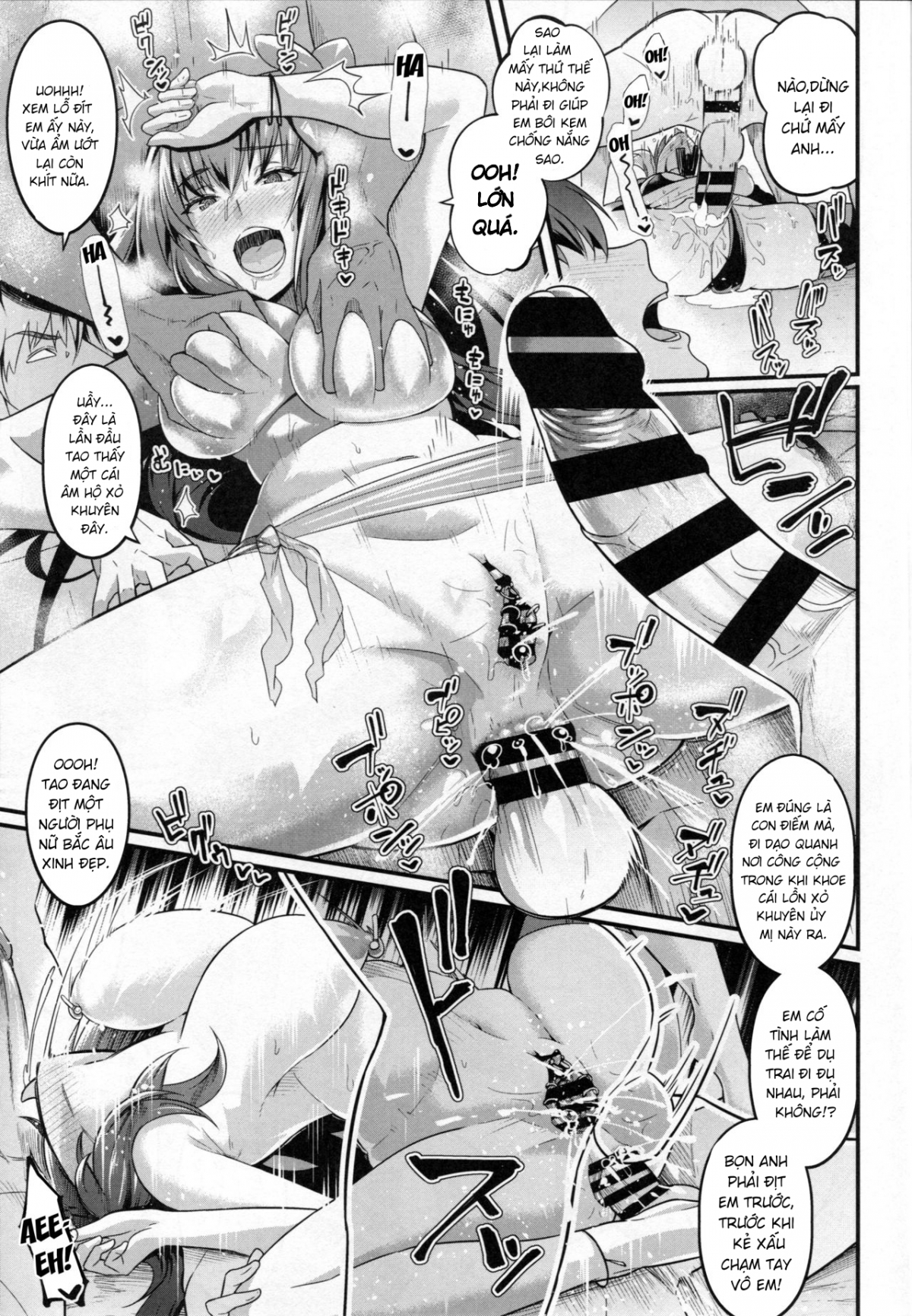 Đọc truyện hentai Chaldea Yariman Nanpa Bitch-bu Oneshot